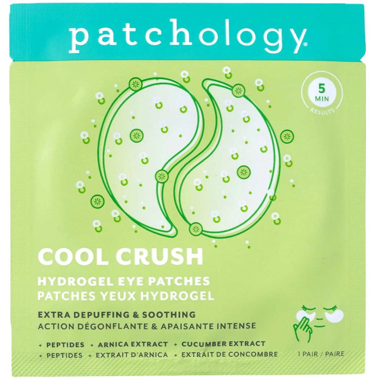 Serve Chilled Cool Crush Hydrogel Eye Patches 5-pack product image