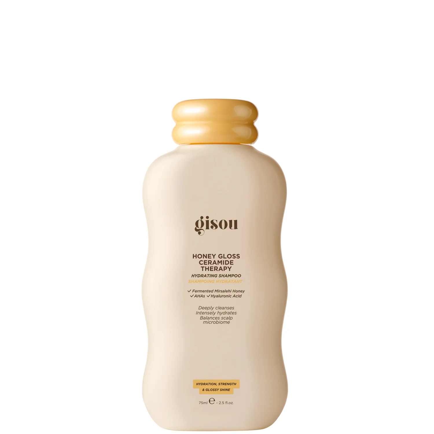 Gisou Honey Gloss Ceramide Therapy Hydrating Shampoo 75ml