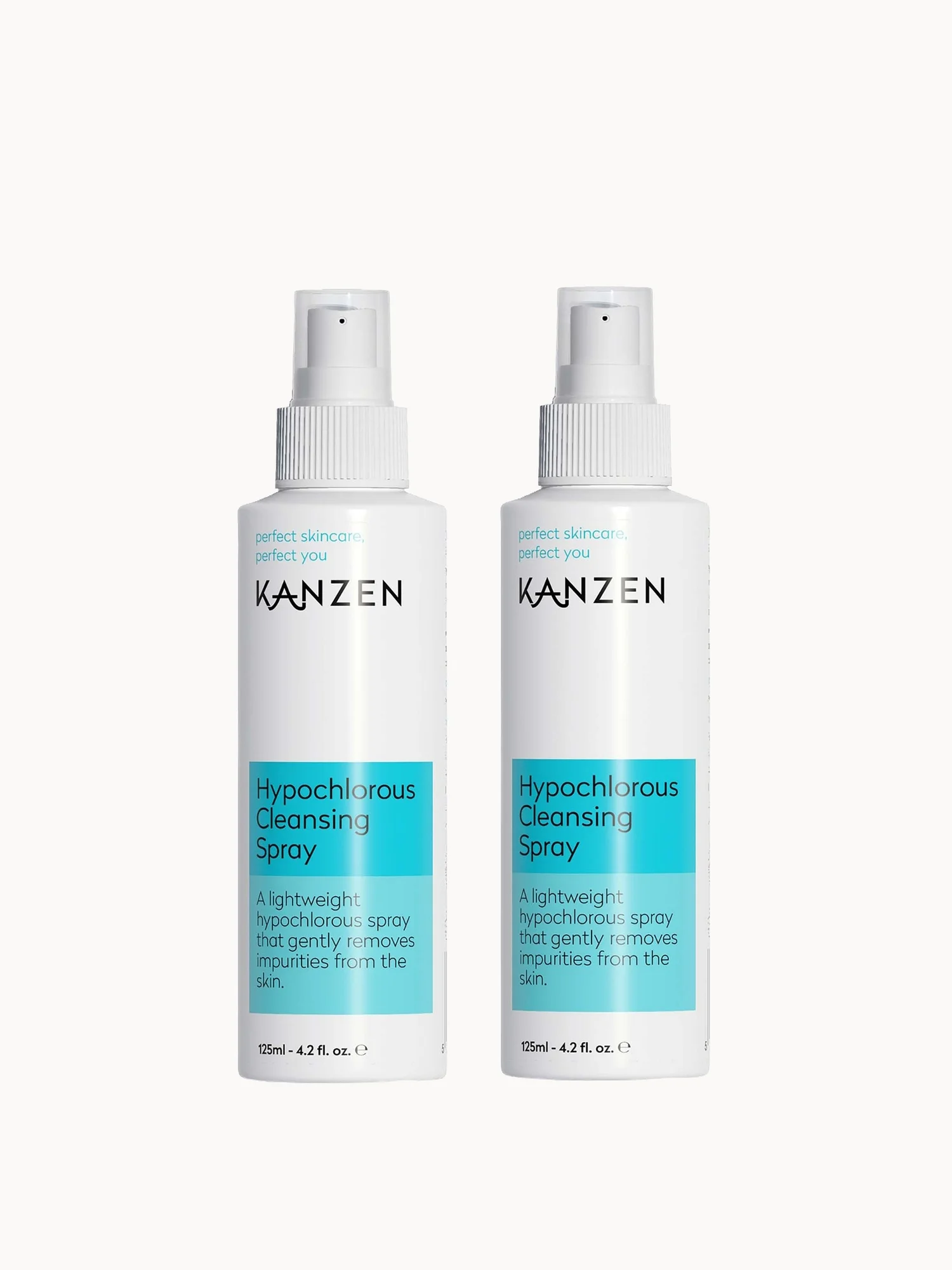 Kanzen Hypochlorous Cleansing Spray Duo x2 125ml