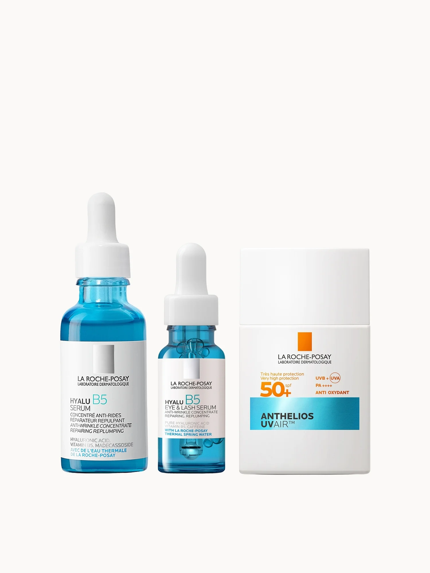 La Roche-Posay Anti-Ageing Drench-Hydration & Protection Routine with SPF for Dry Ageing