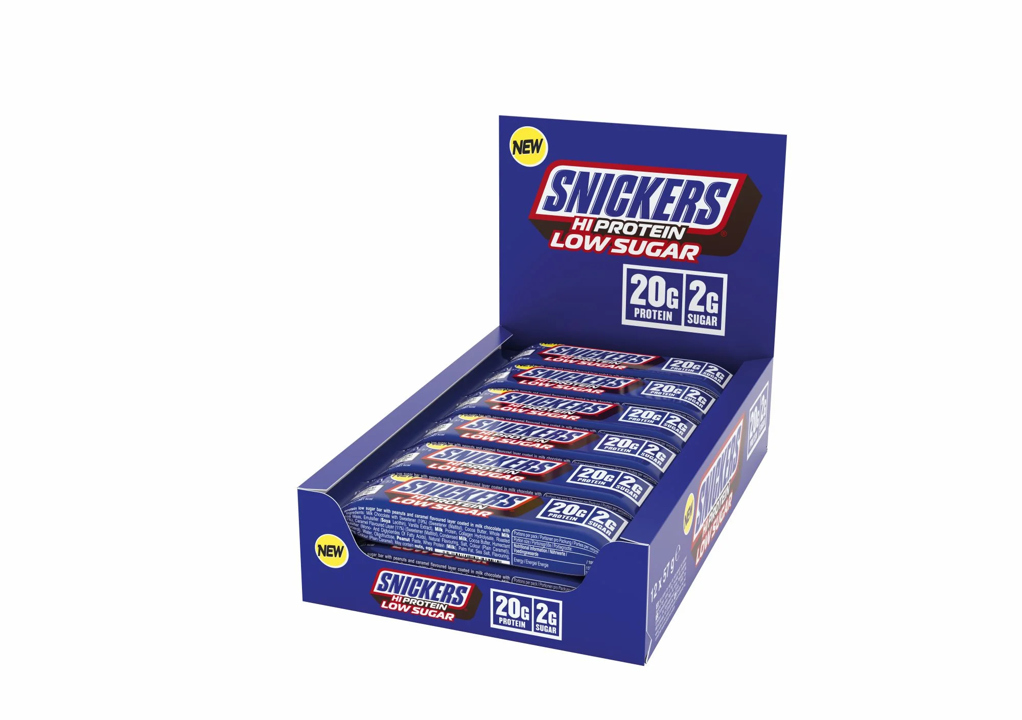 SNICKERS® HiProtein Low Sugar Bars