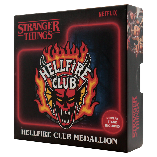 STRANGER THINGS 4 - Hellfire Club - Button Badge 25mm STRANGER THINGS 4 - Hellfire Club - Button Badge 25mm