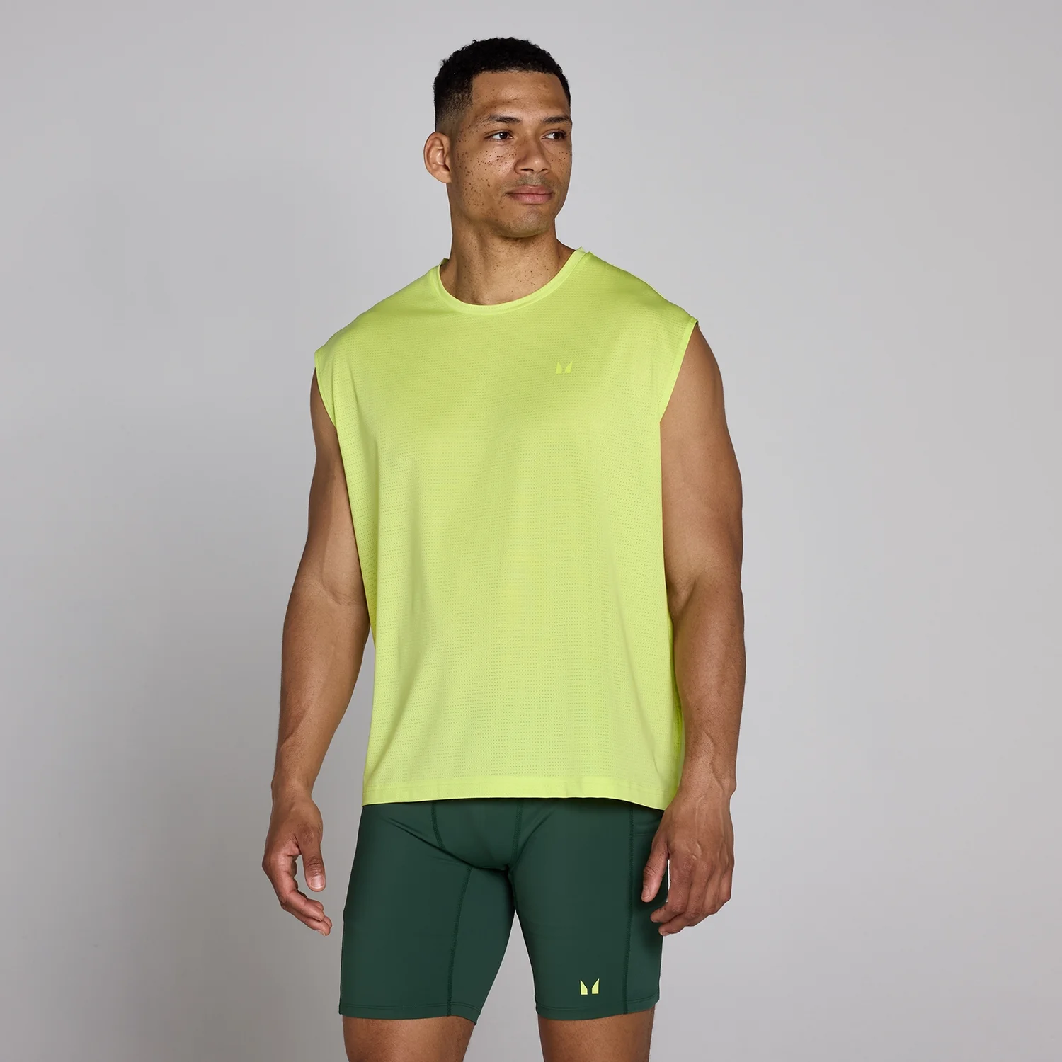 MP Men's Hybrid Oversized Mesh Tank