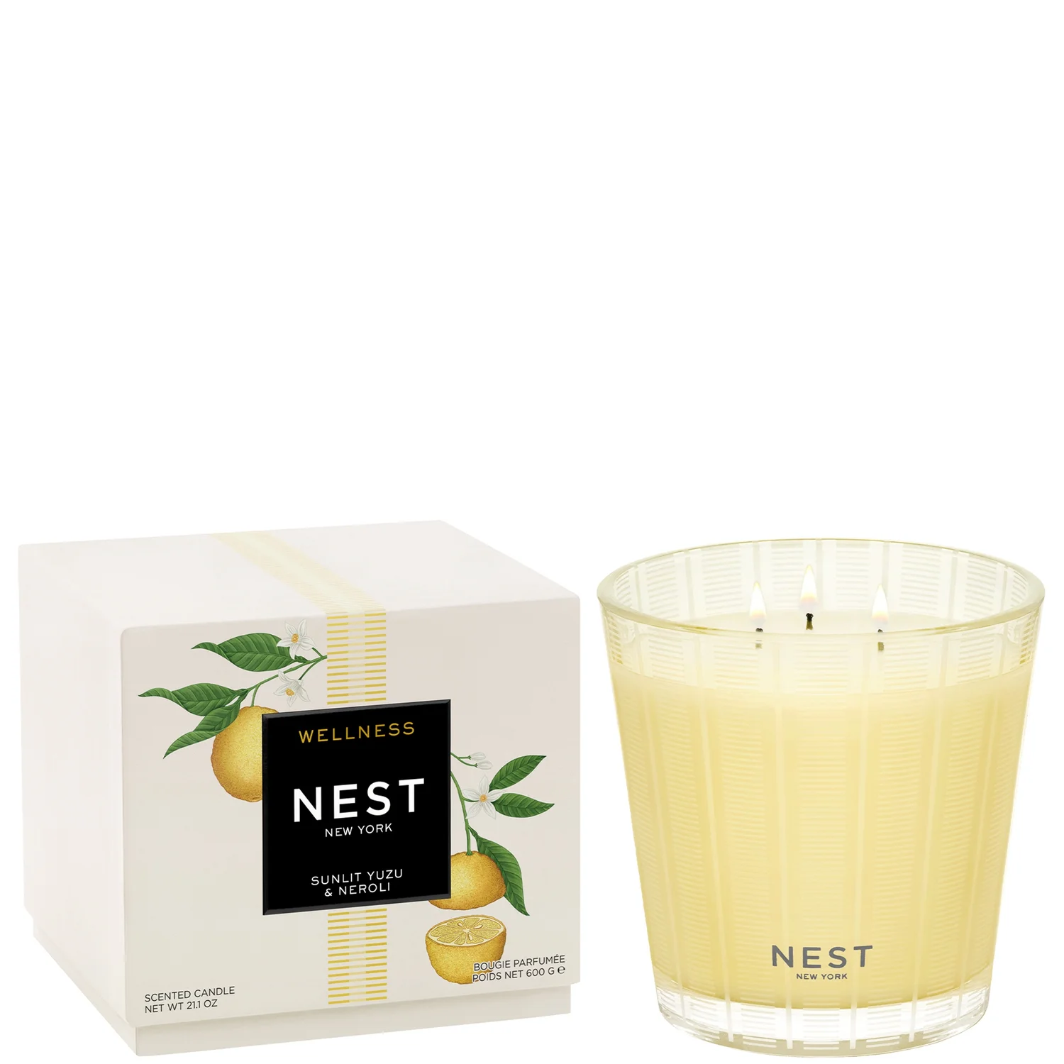 NEST New York SUNLIT YUZU & NEROLI 3-Wick Candle 21.2 oz
