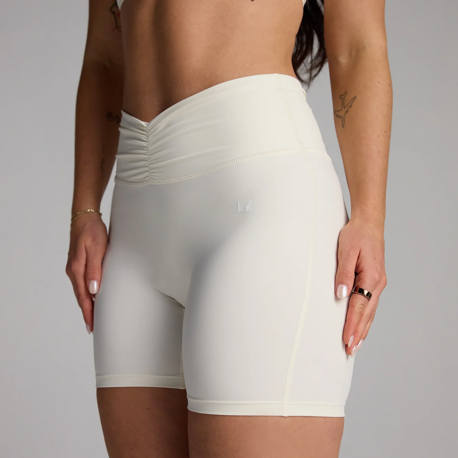 MP Women's Tempo Ruched Front Shorts