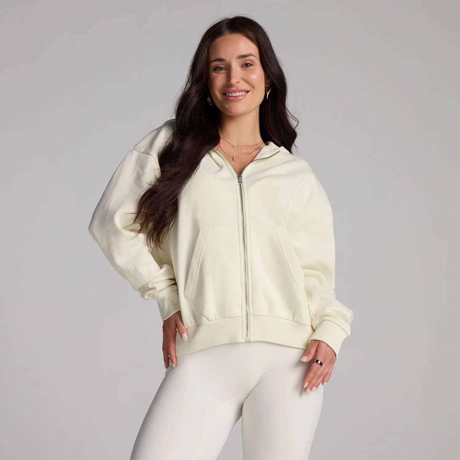 MP Women's Basics Zip Through Hoodie
