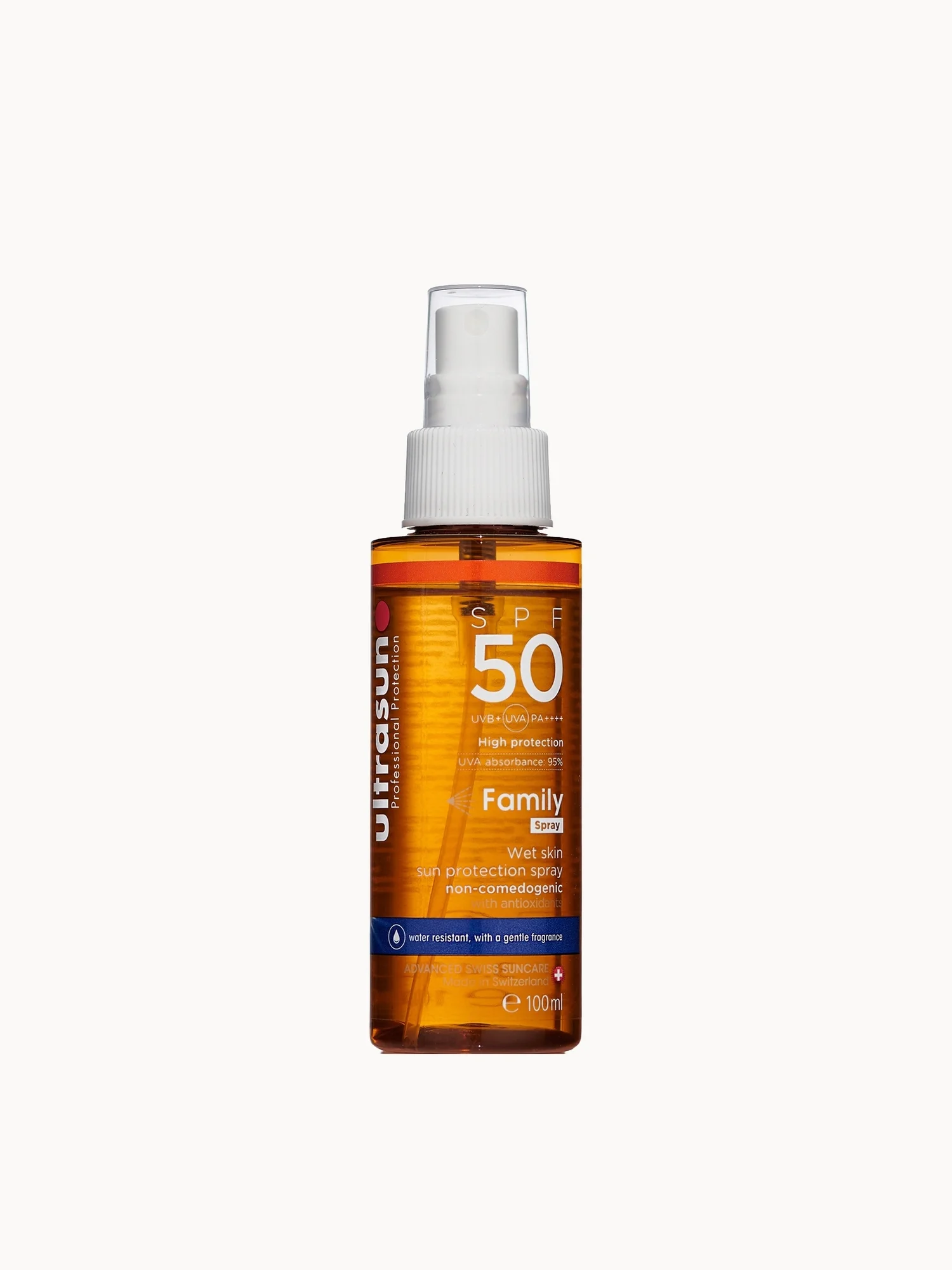 Ultrasun Family Wet Skin Spray SPF50 100ml