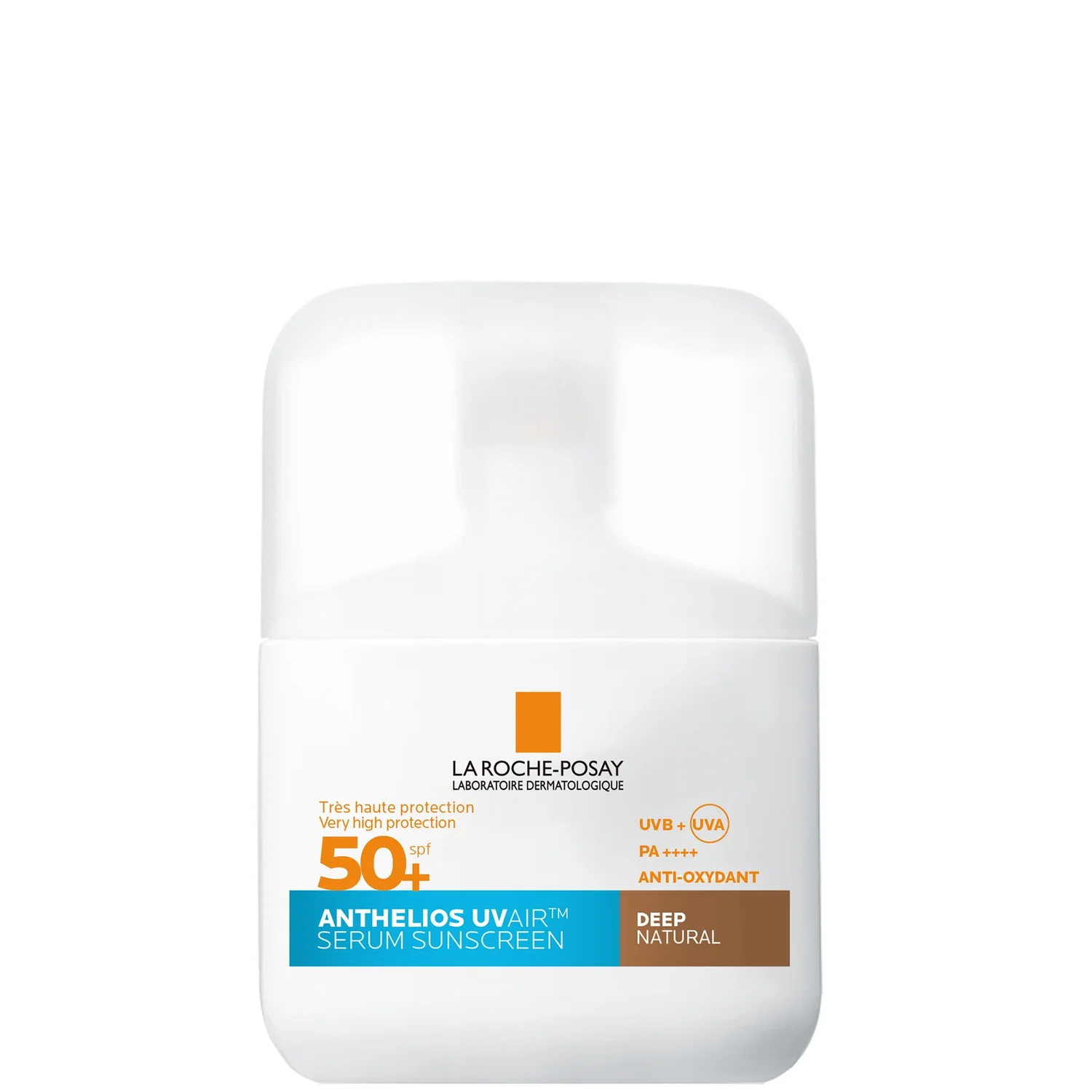 La Roche Posay Anthelios UVAIR Serum Sunscreen SPF50+ Deep with Hyaluronic Acid,