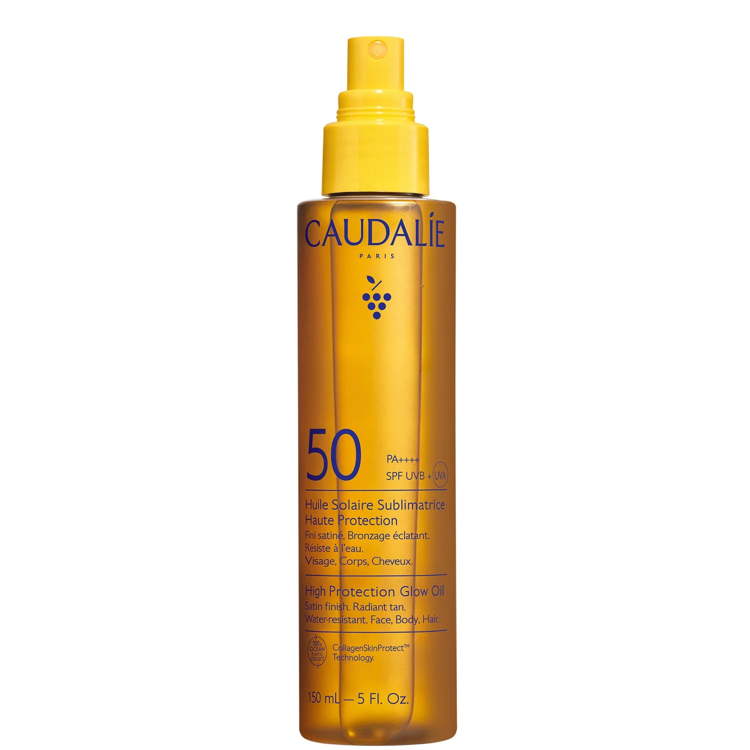 Caudalie High Protection Glow Sun Oil SPF50 for Face