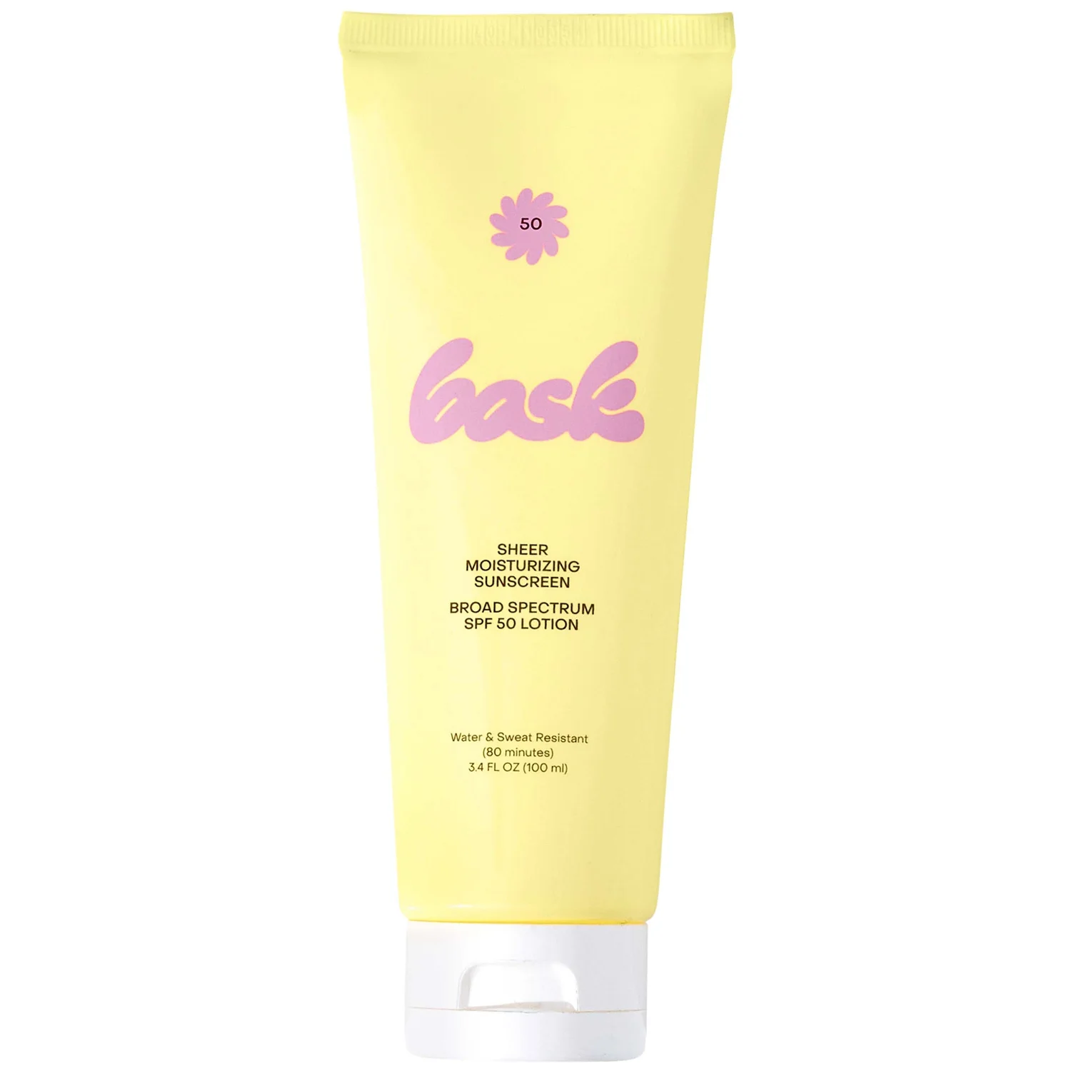 Bask Suncare SPF 50 Sheer Moisturizing Lotion (100ml)