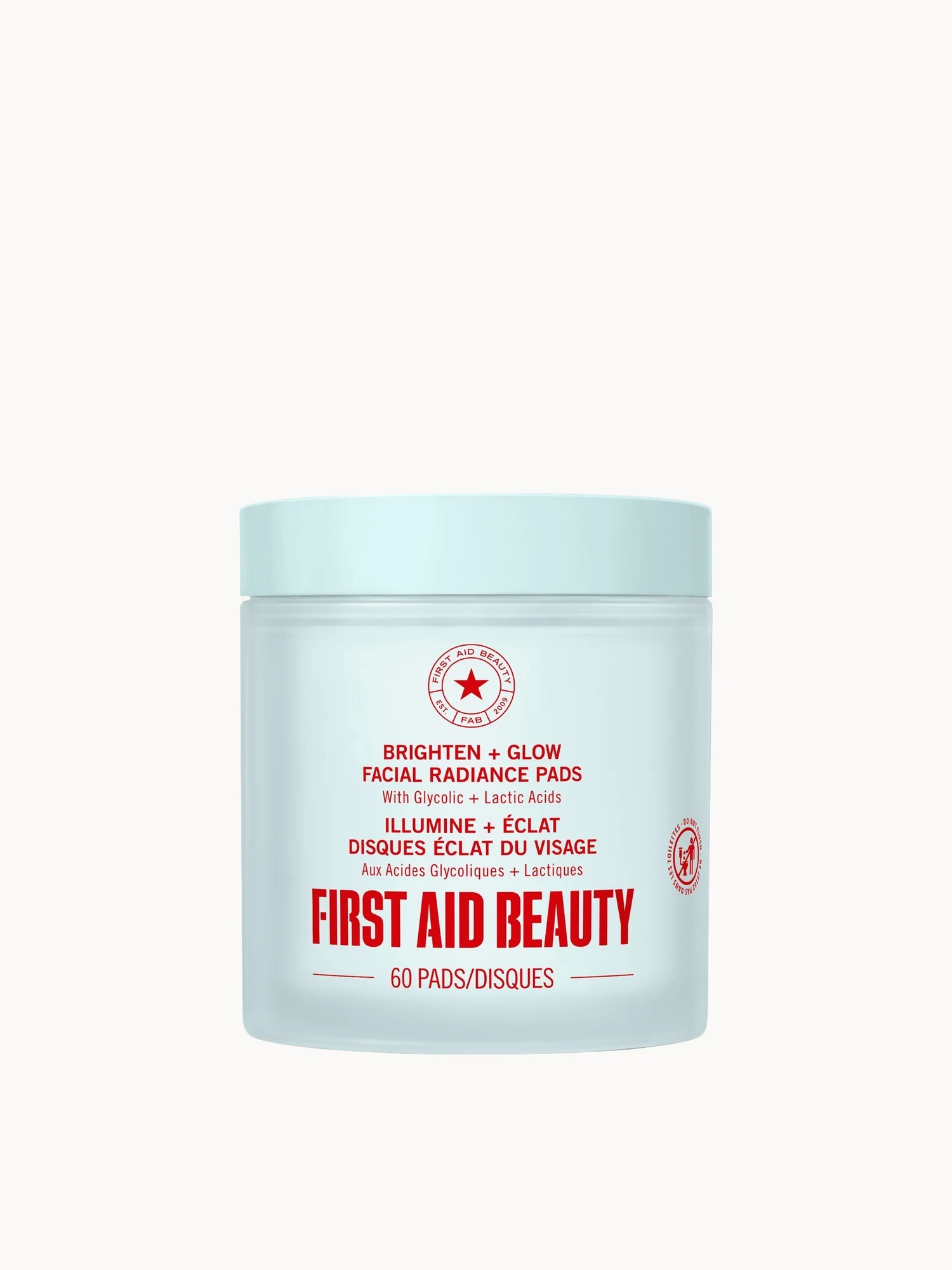 First Aid Beauty Brighten + Glow Facial Radiance Pads (60 count)