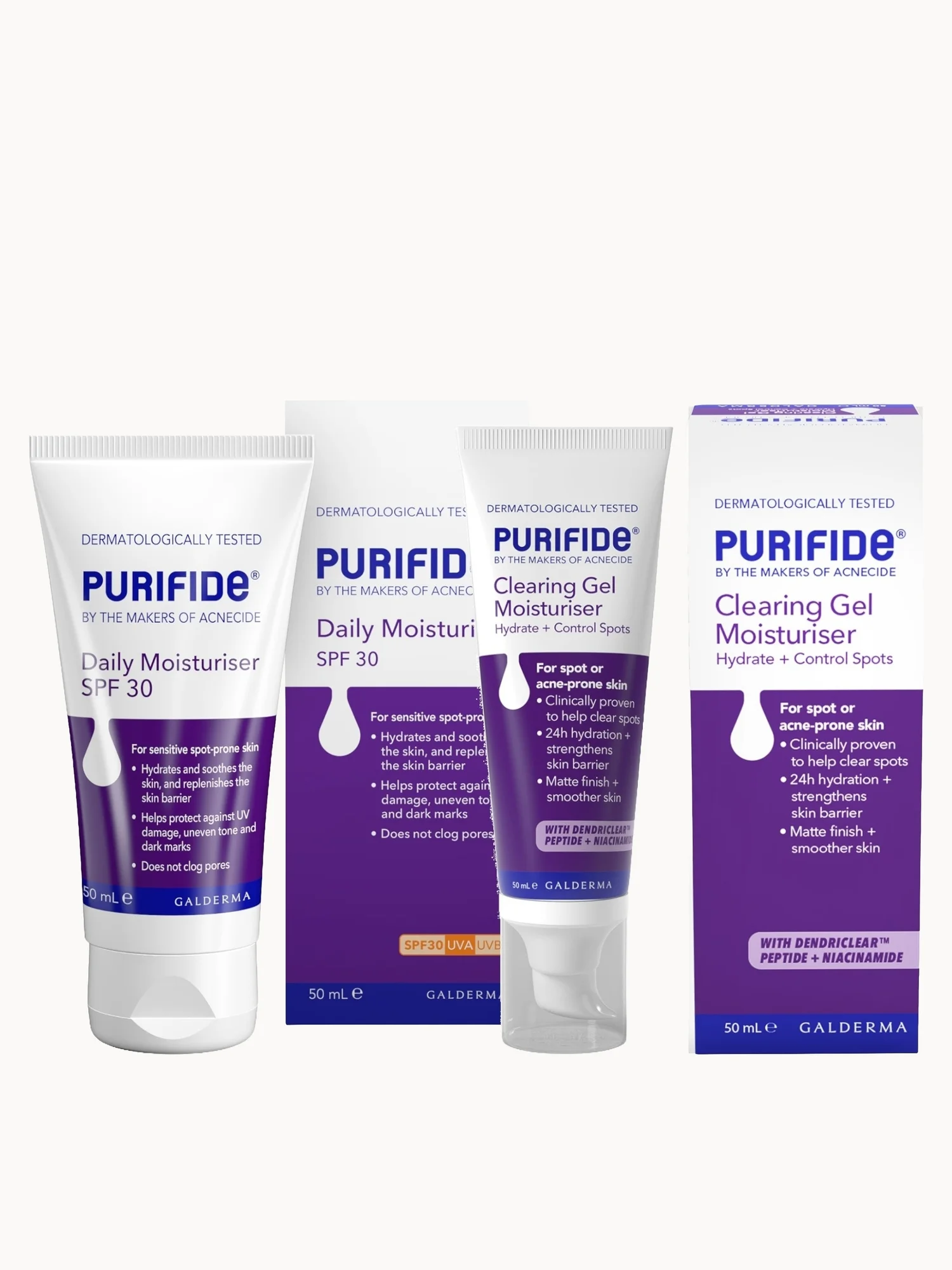 Acnecide Day & Night Moisturisers for Acne Prone Skin