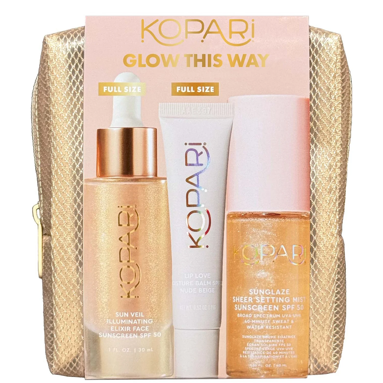 Kopari Beauty Glow This Way SPF Kit