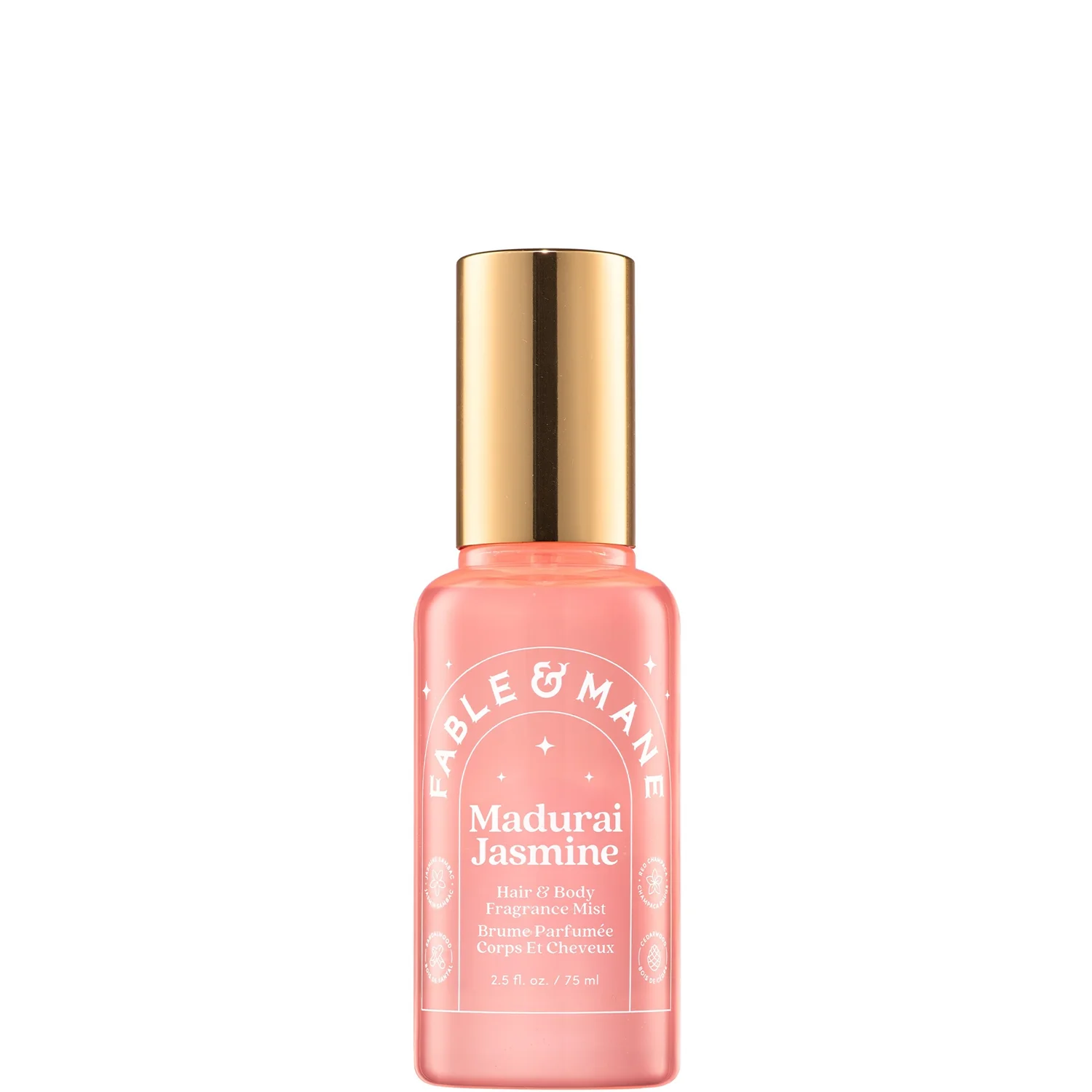 Fable & Mane Hair & Body Fragrance Mist - Madurai Jasmine 75ml
