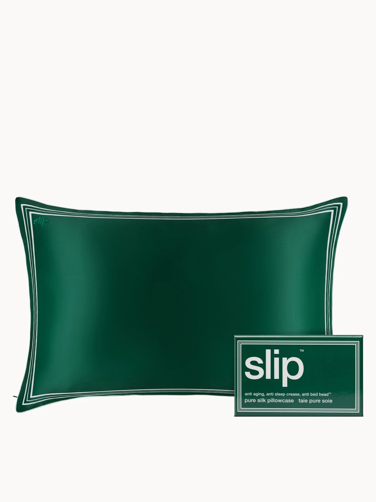 Slip Pure Silk Queen Pillowcase - The Green