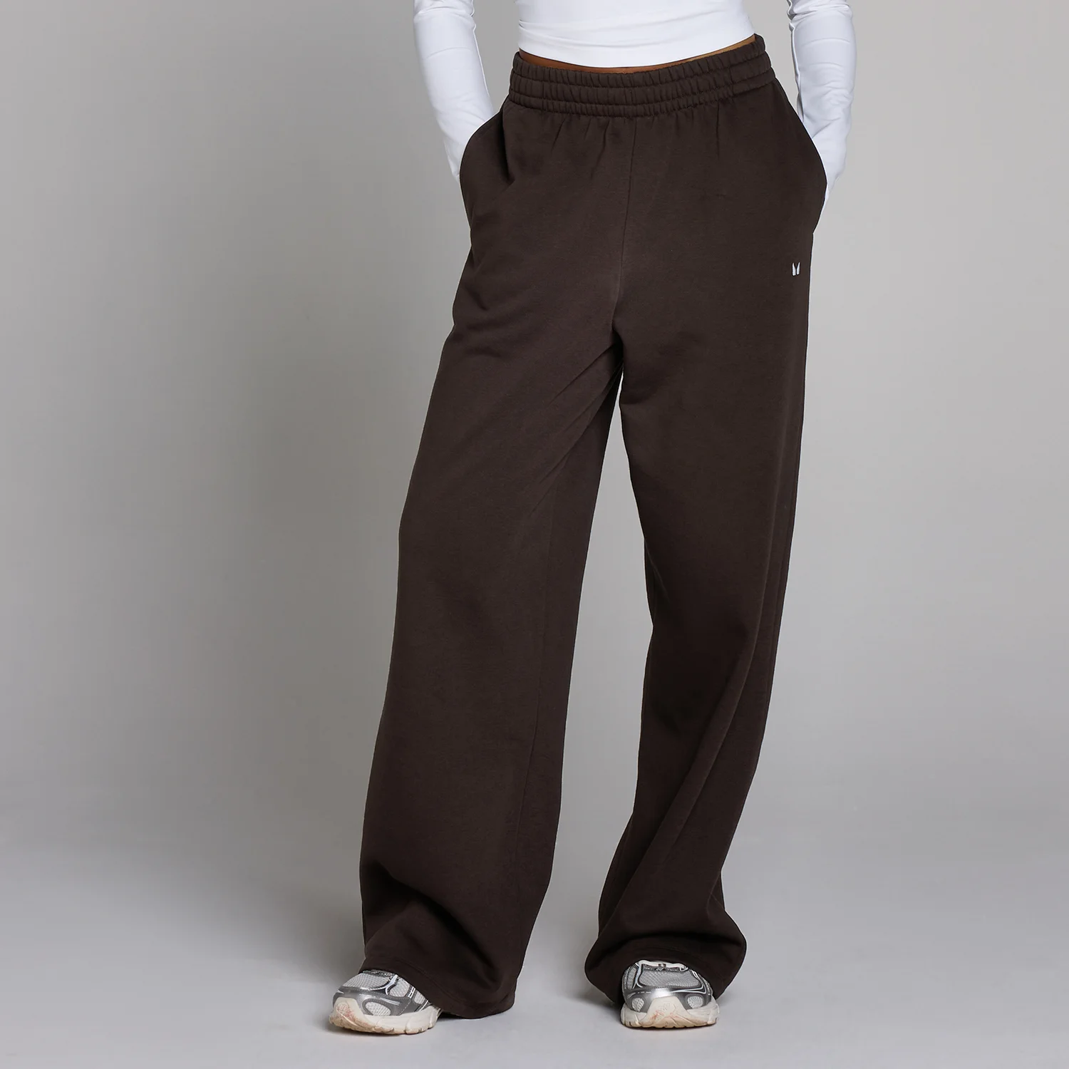 MP Women's Basics Petite Straight Leg Joggers - Cocoa