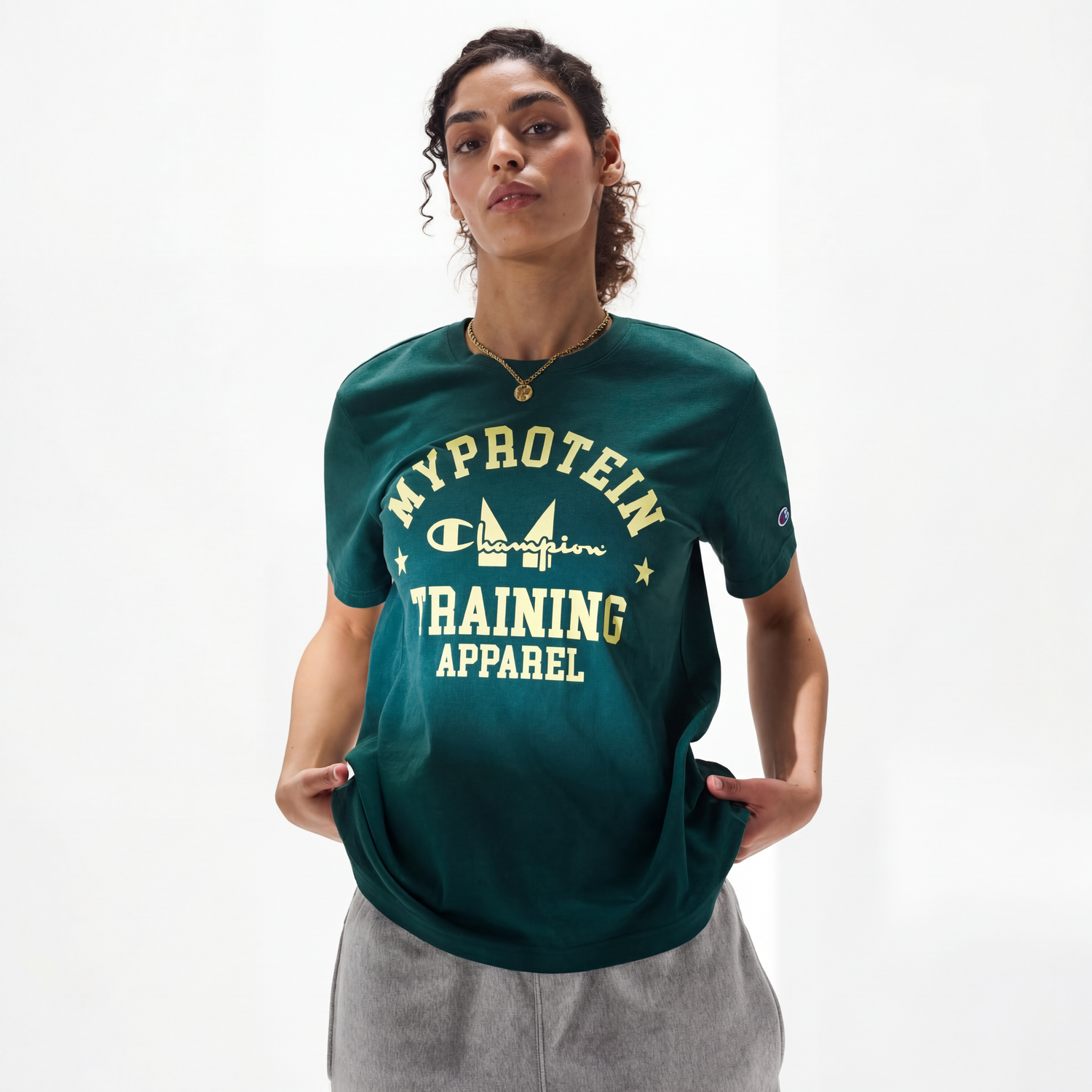 Myprotein X Champion Relaxed Fit Short Sleeve Crewneck T