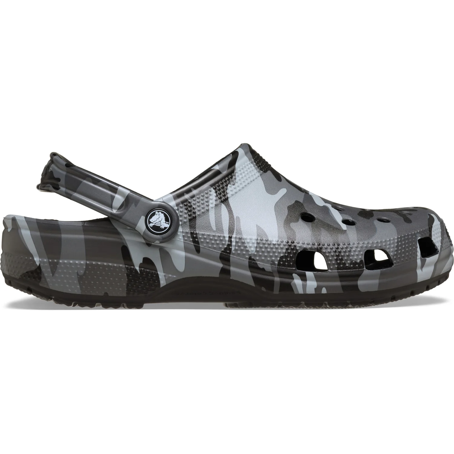 Crocs Classic Camouflage Clog Blk/SGy