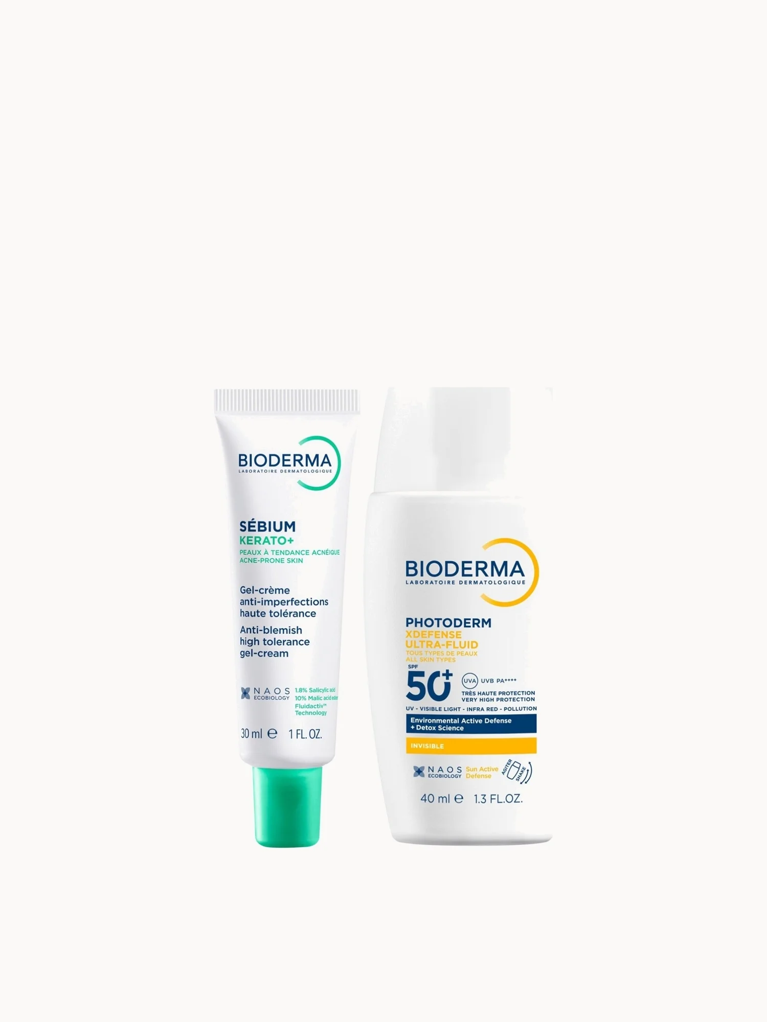 Bioderma Purify & Protect Blemish Control Duo for Acne Prone Skin