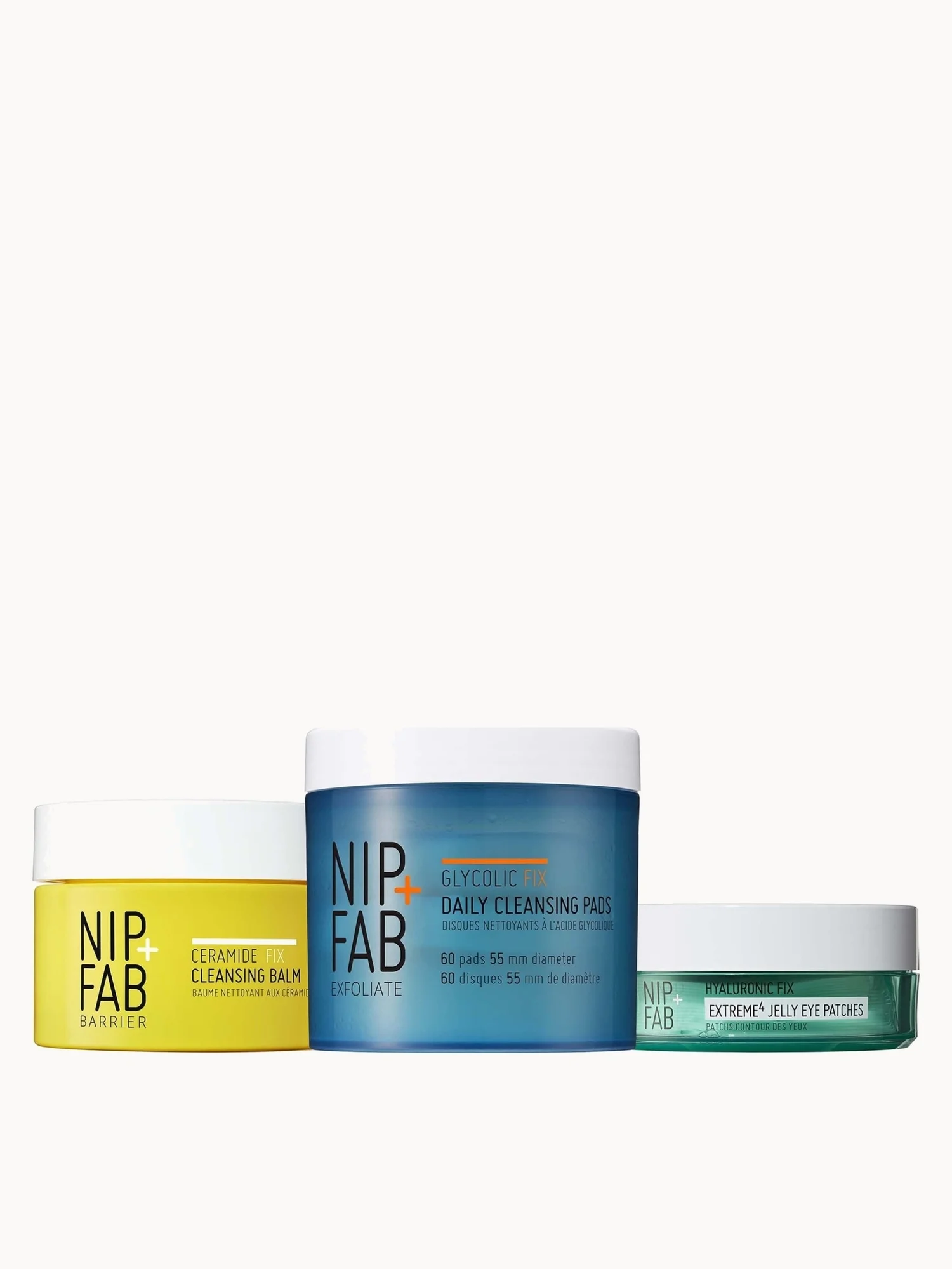NIP+FAB Daily Double Cleanse and Treatment Trio