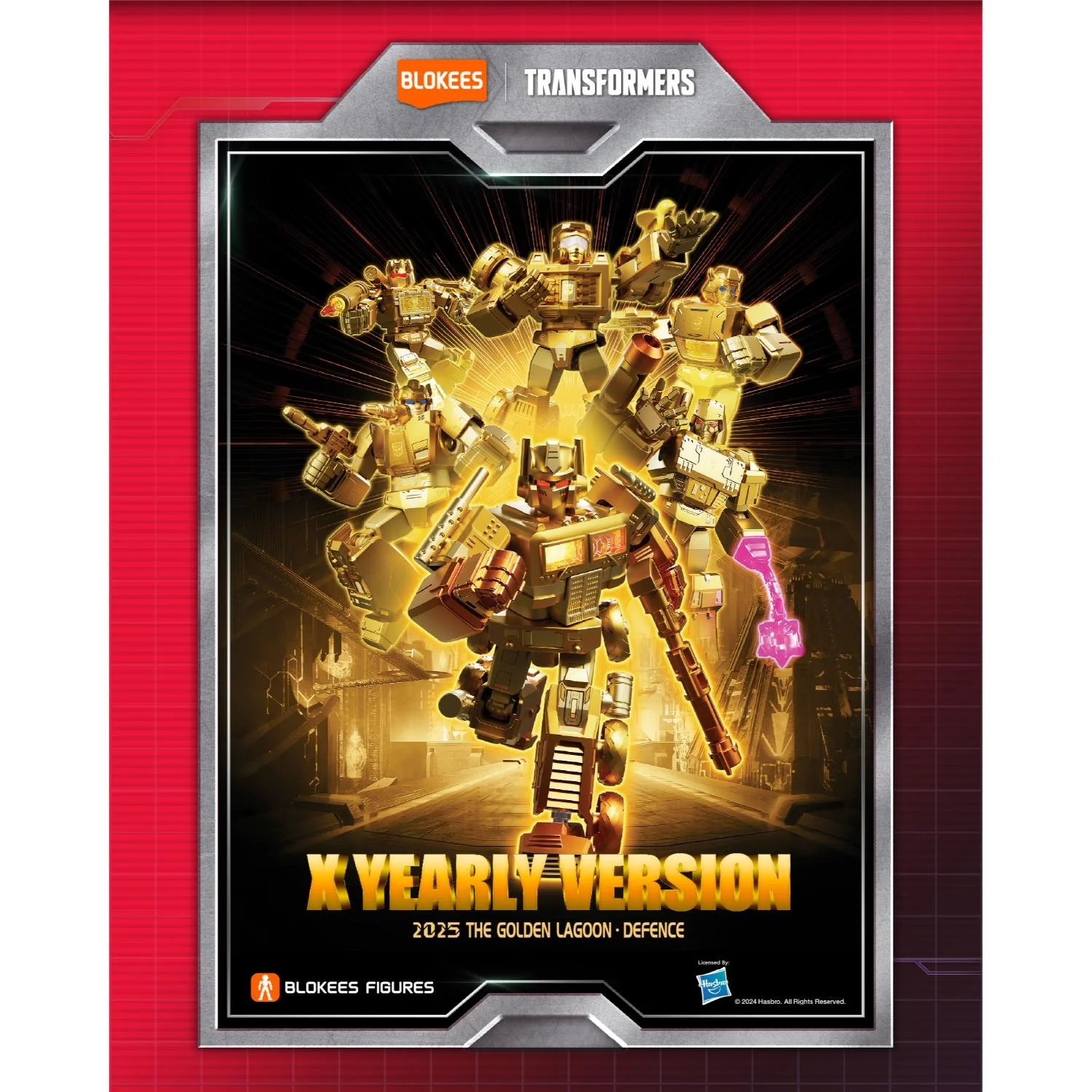 Blokees - Transformers Yearly Edition 2025 XV02 Golden Lagoon Defence