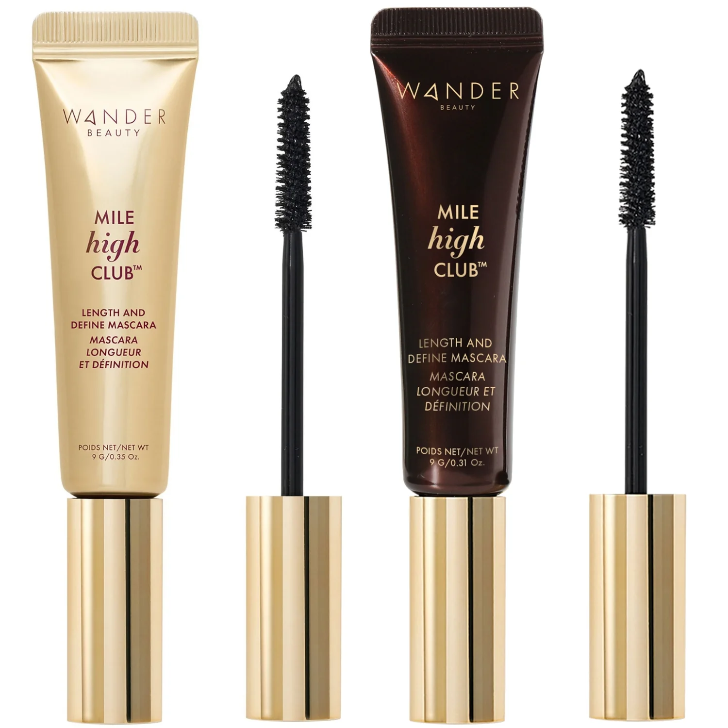 Wander Beauty Mile High Club Length and Define Mascara Duo