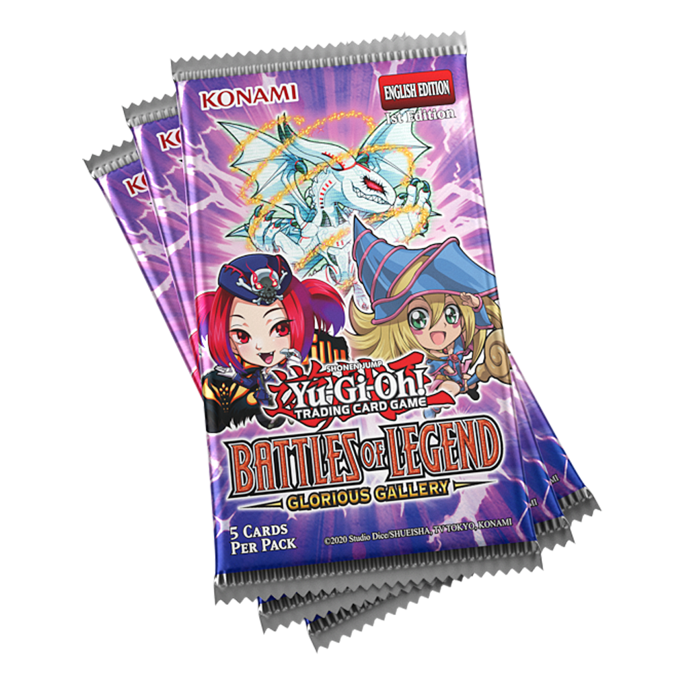 Yu-Gi-Oh! Battles of Legend: Glorious Gallery (Booster Box - 24 Packs) | Zavvi UK Yu-Gi-Oh! Battles of Legend: Glorious Gallery (Booster Box - 24 Packs) | Zavvi UK