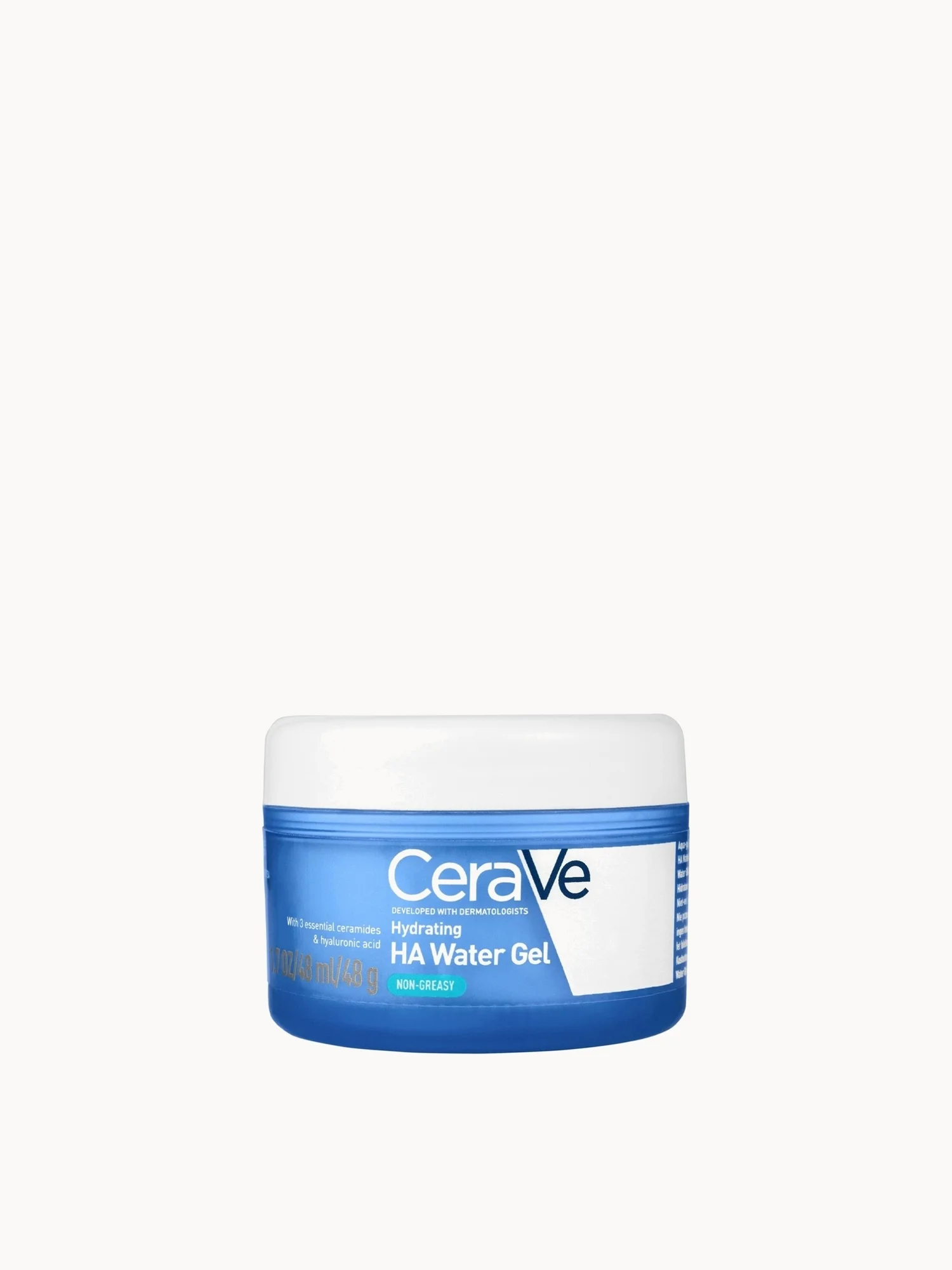 CeraVe Hydrating Hyaluronic Acid Water Gel for Plumping Hydration with