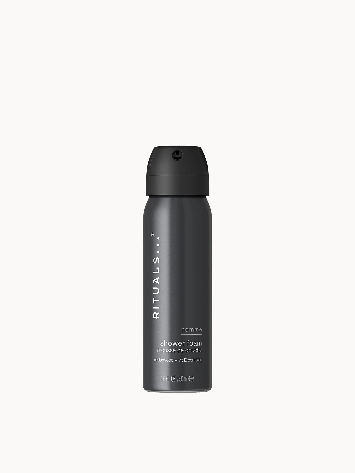 Rituals Homme Collection Foaming Shower Gel Cedar Wood + Vitamin E Complex 50ml