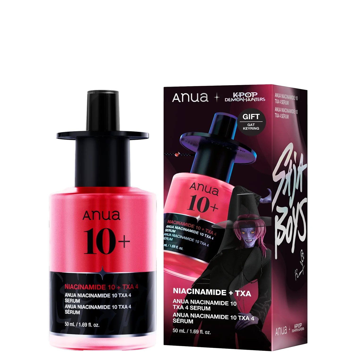 Exclusive Anua KPop Demon Hunters Niacinamide 10 TXA 4 Serum 50ml