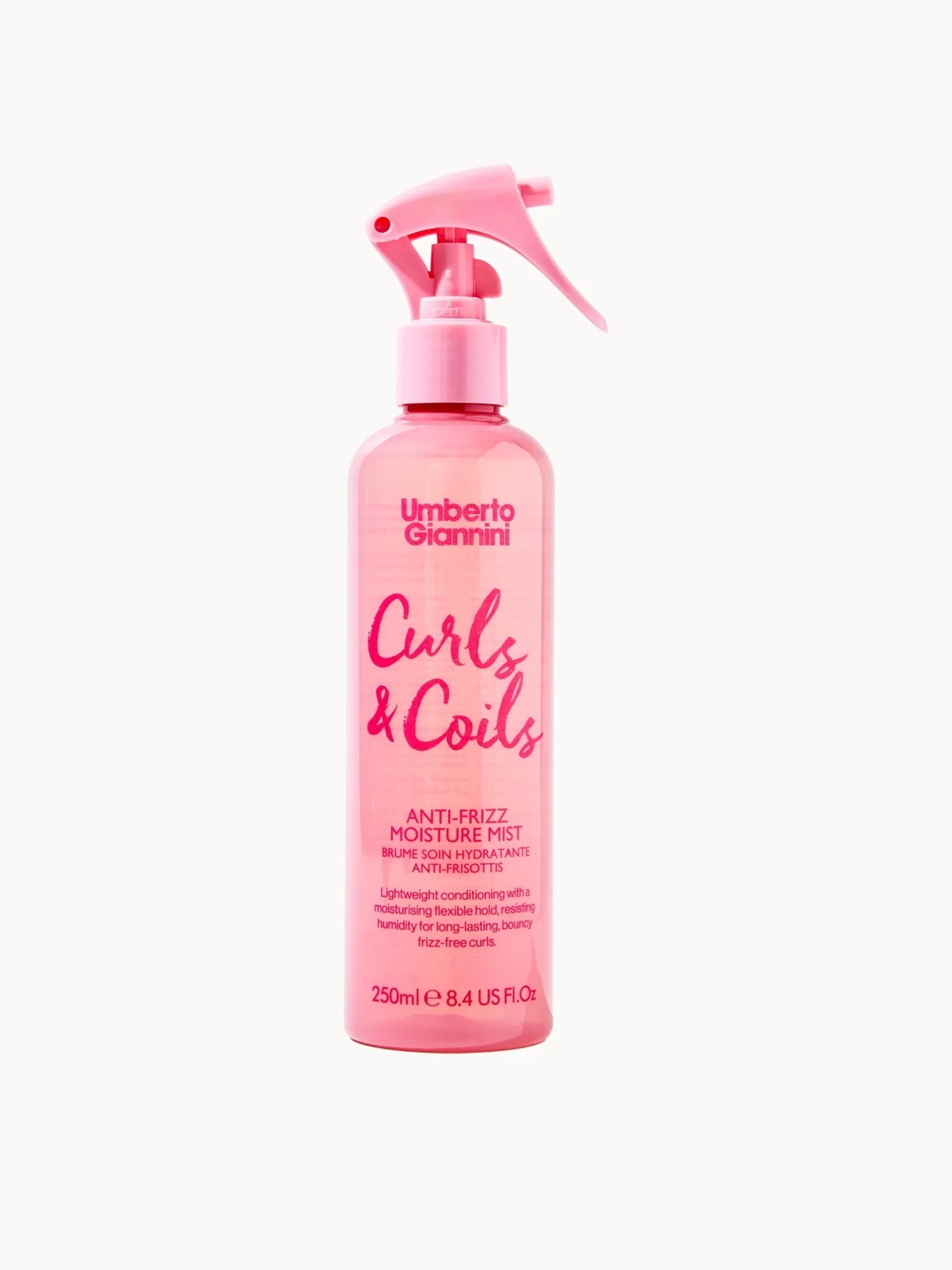 Umberto Giannini Curls & Coils Anti Frizz Moisture Mist 250ml