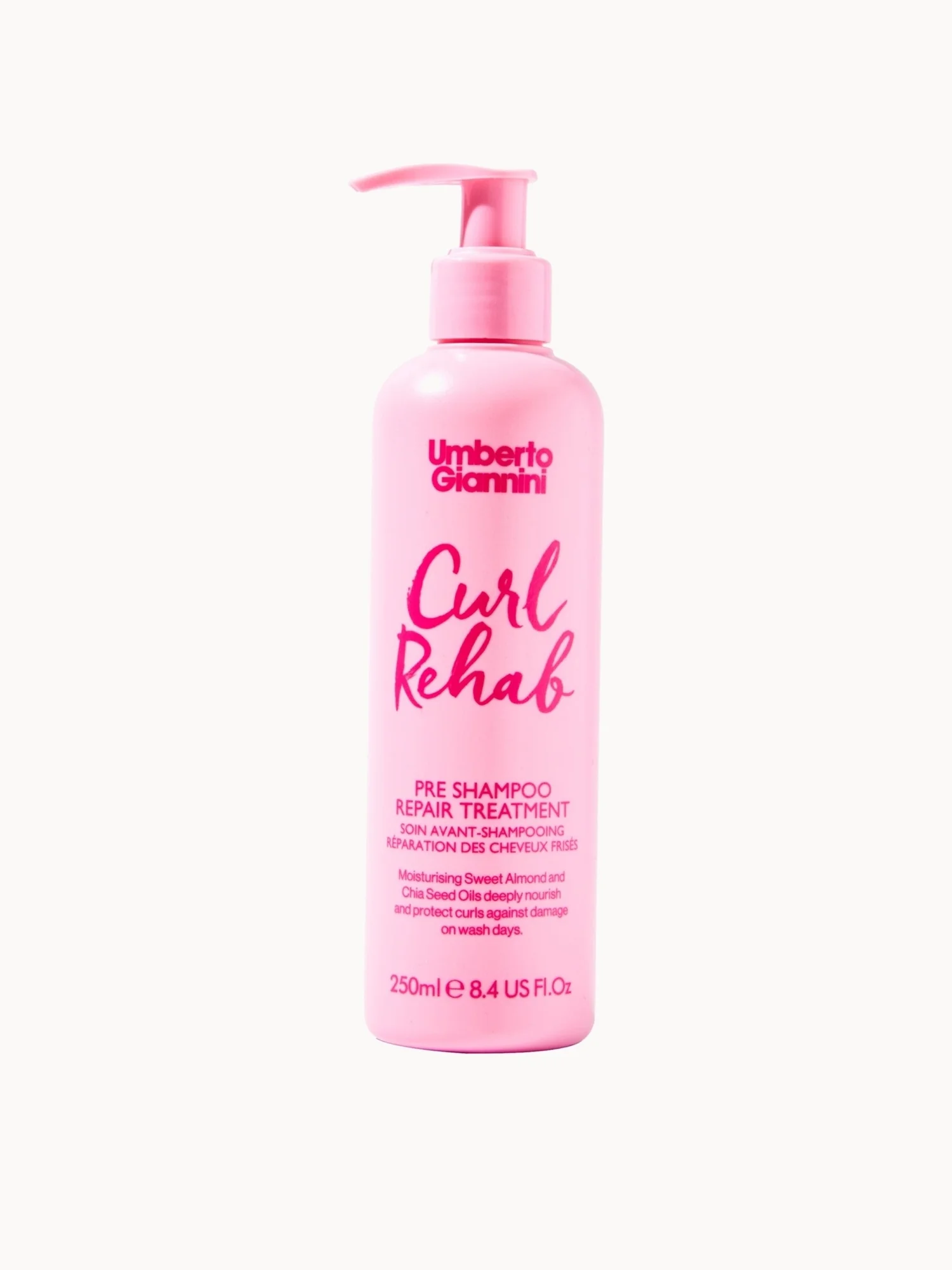Umberto Giannini Curl Rehab Pre Shampoo Repair Treatment 250ml