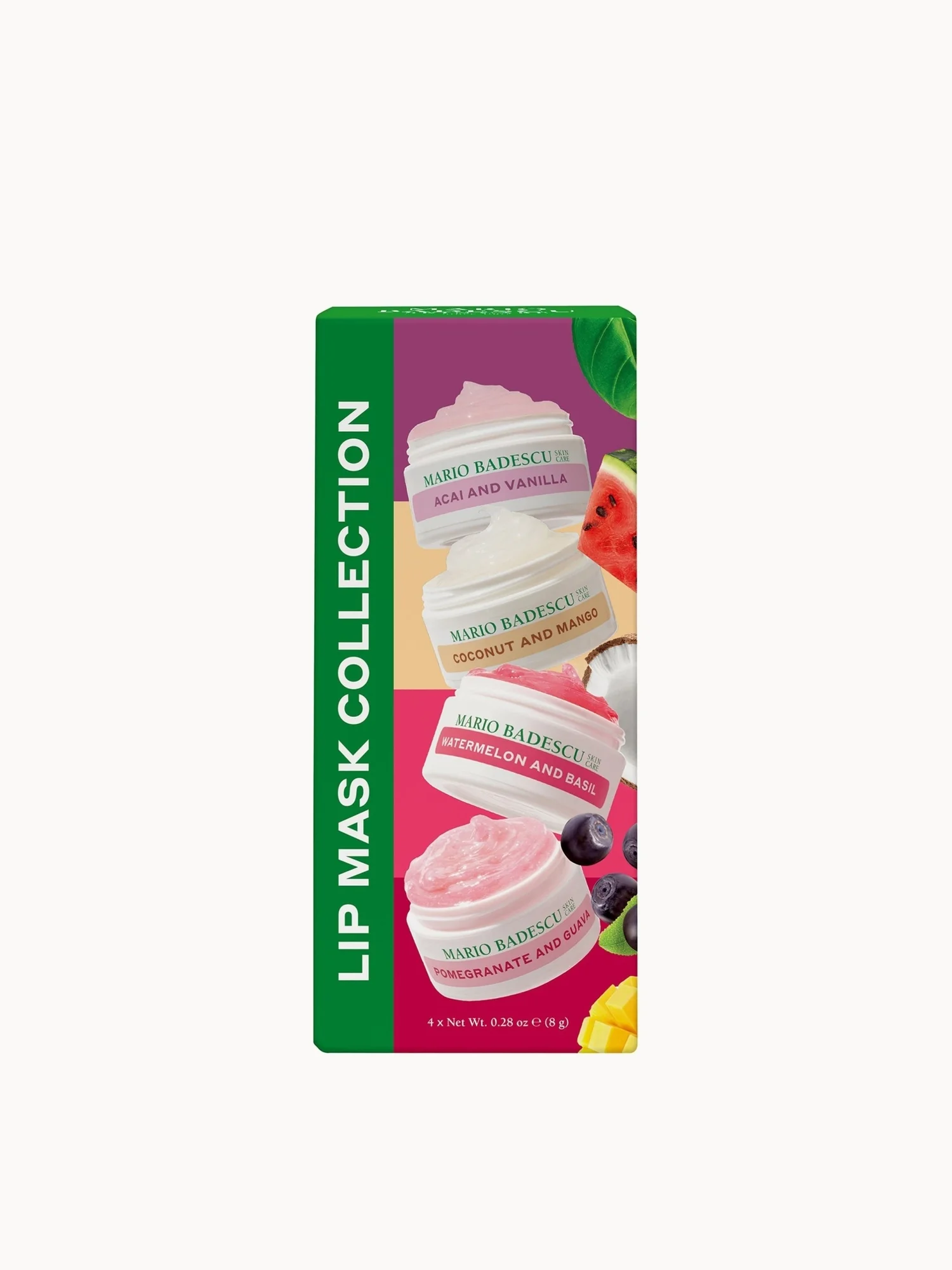 Mario Badescu Lip Mask Collection (8g x 4)