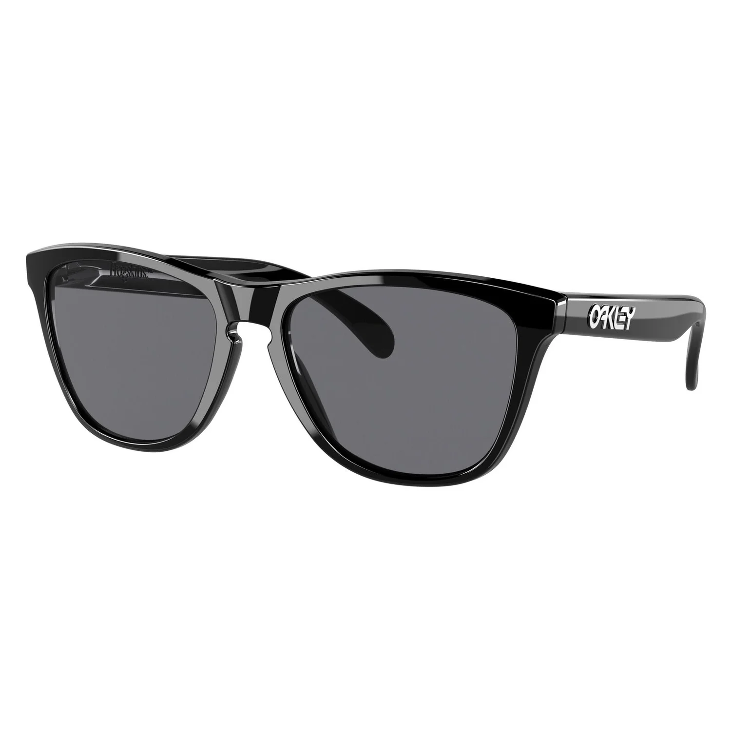 Oakley Frogskins Polished Black with Grey Lens