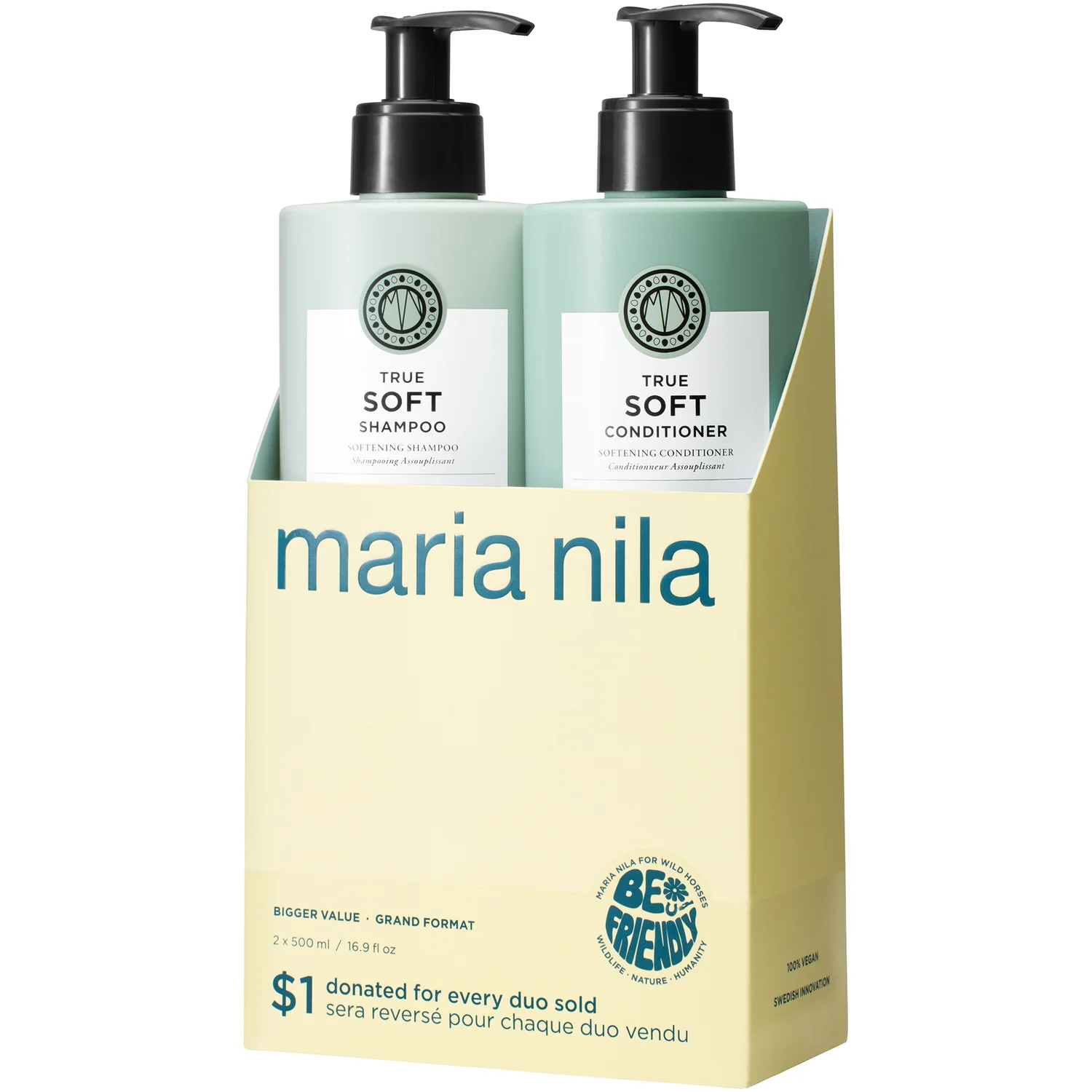 Maria Nila Duo Bundle 500ml - True Soft
