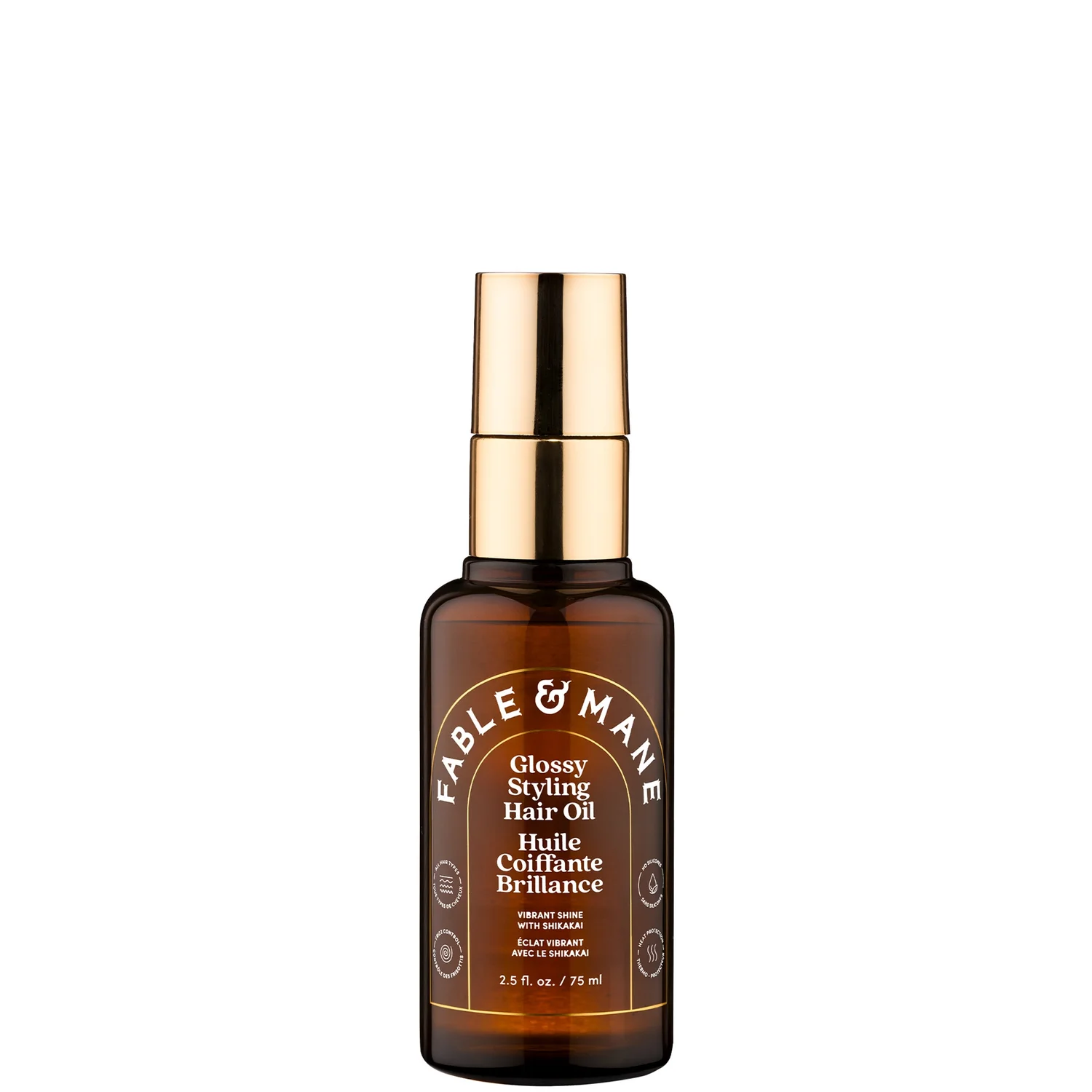 Fable & Mane Glossy Styling Hair Oil 75ml