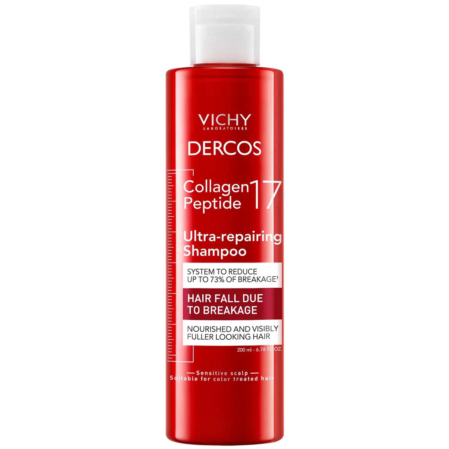 Dercos Collagen Peptide 17 Ultra-Repairing Shampoo (6.67 fl. oz.) product image