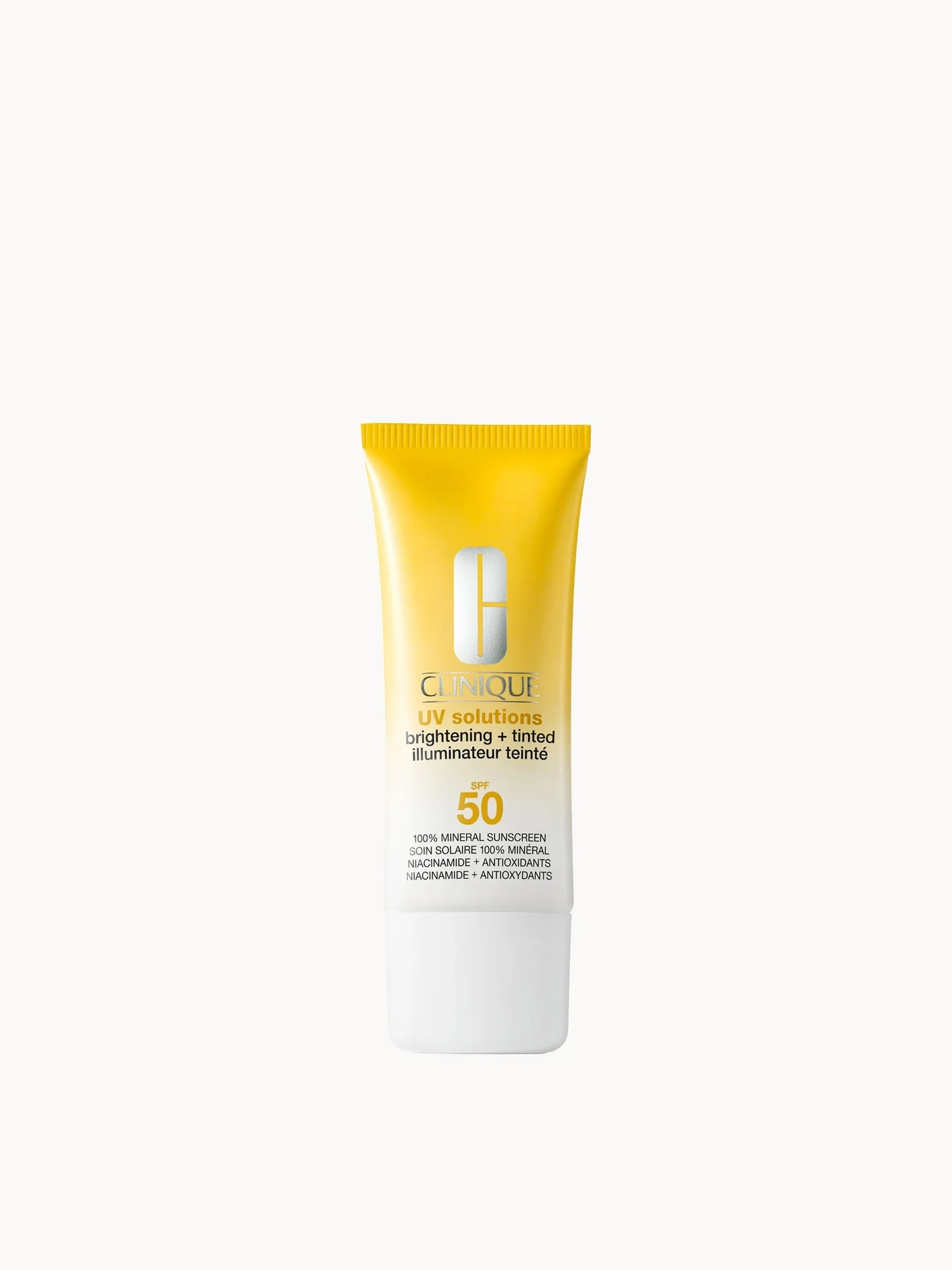 Clinique UV Solutions Brightening + Tinted Sunscreen SPF 50 40ml (Various Shades)