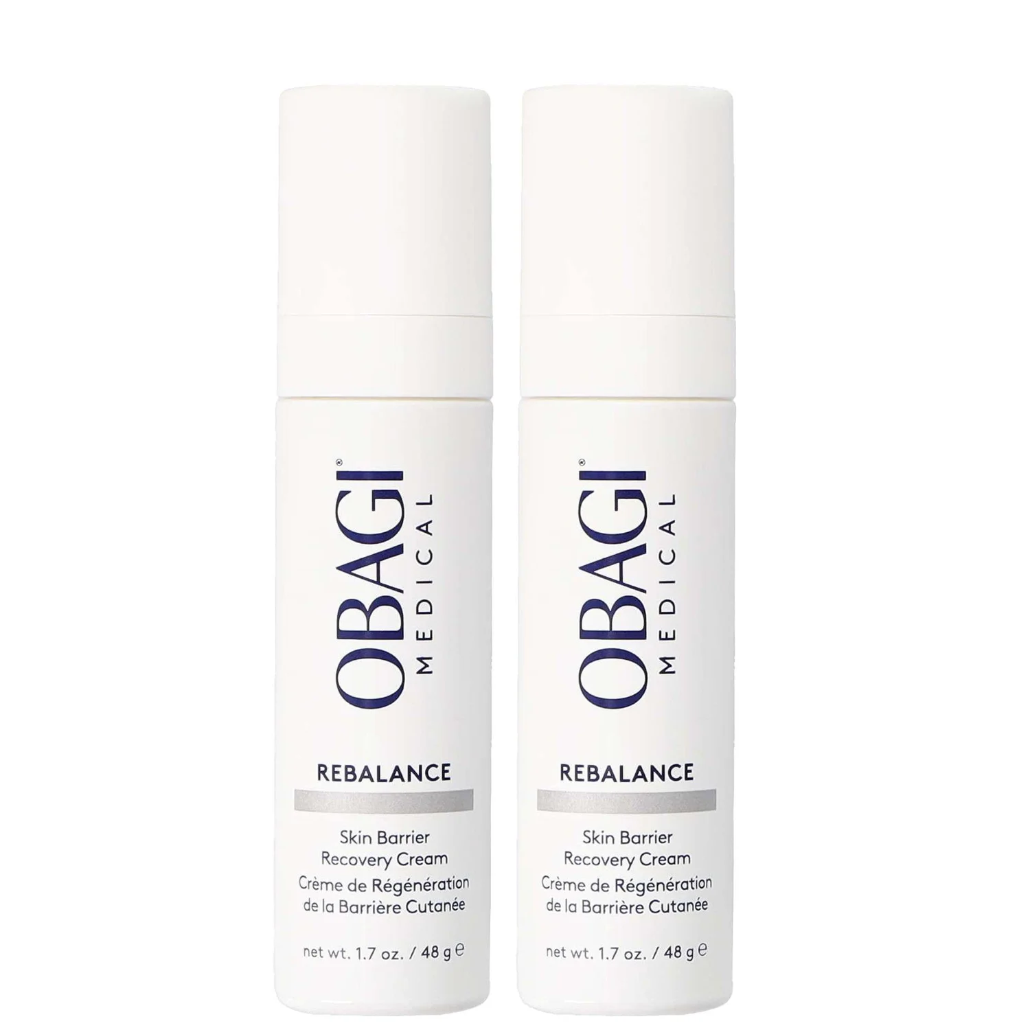 Obagi Rebalance Skin Barrier Recovery Cream 48g Duo