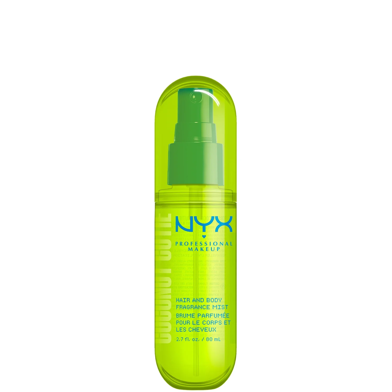 NYX Professional Makeup Hair & Body Fragrance Mist 80ml - Coconut Cutie
