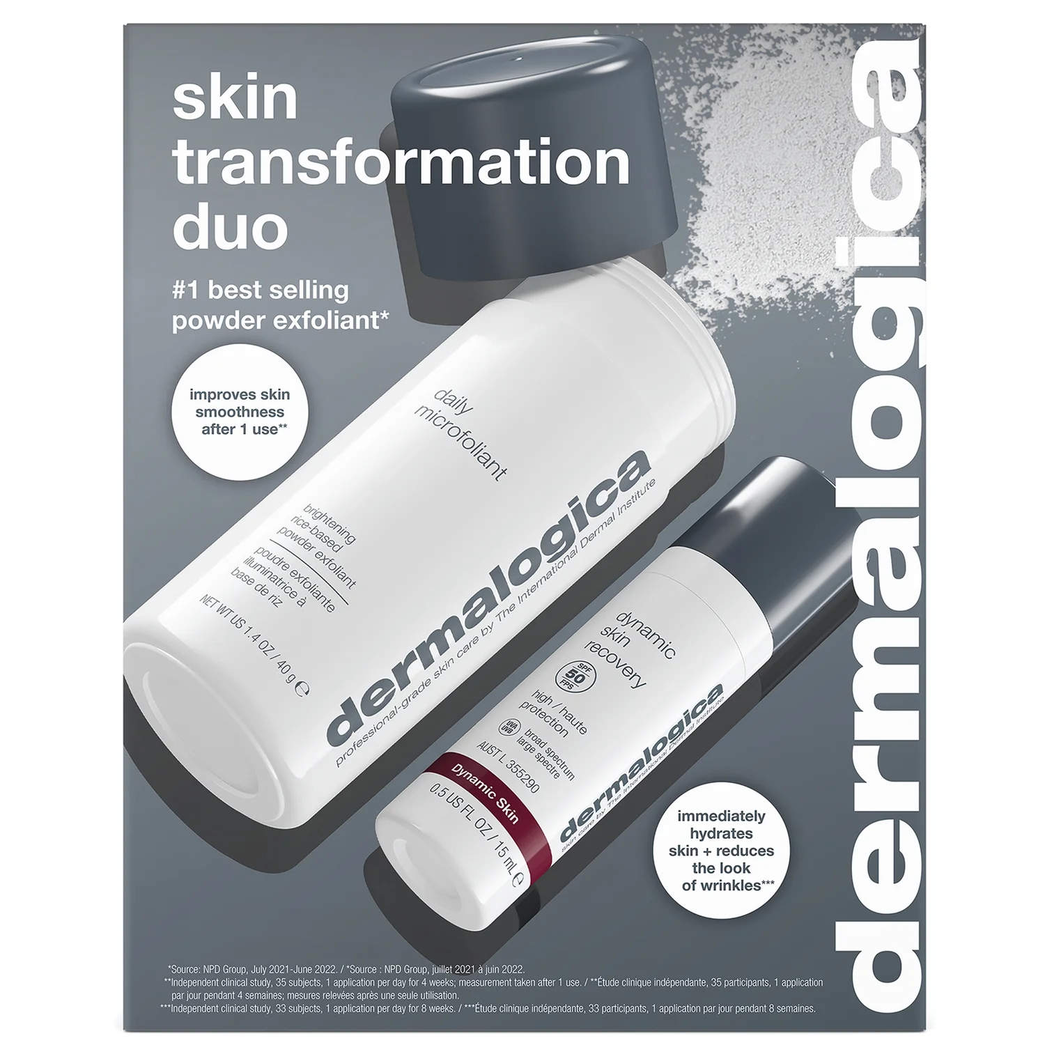 Dermalogica Daily Microfoliant Exfoliant & Dynamic Skin Recovery SPF 50 Duo