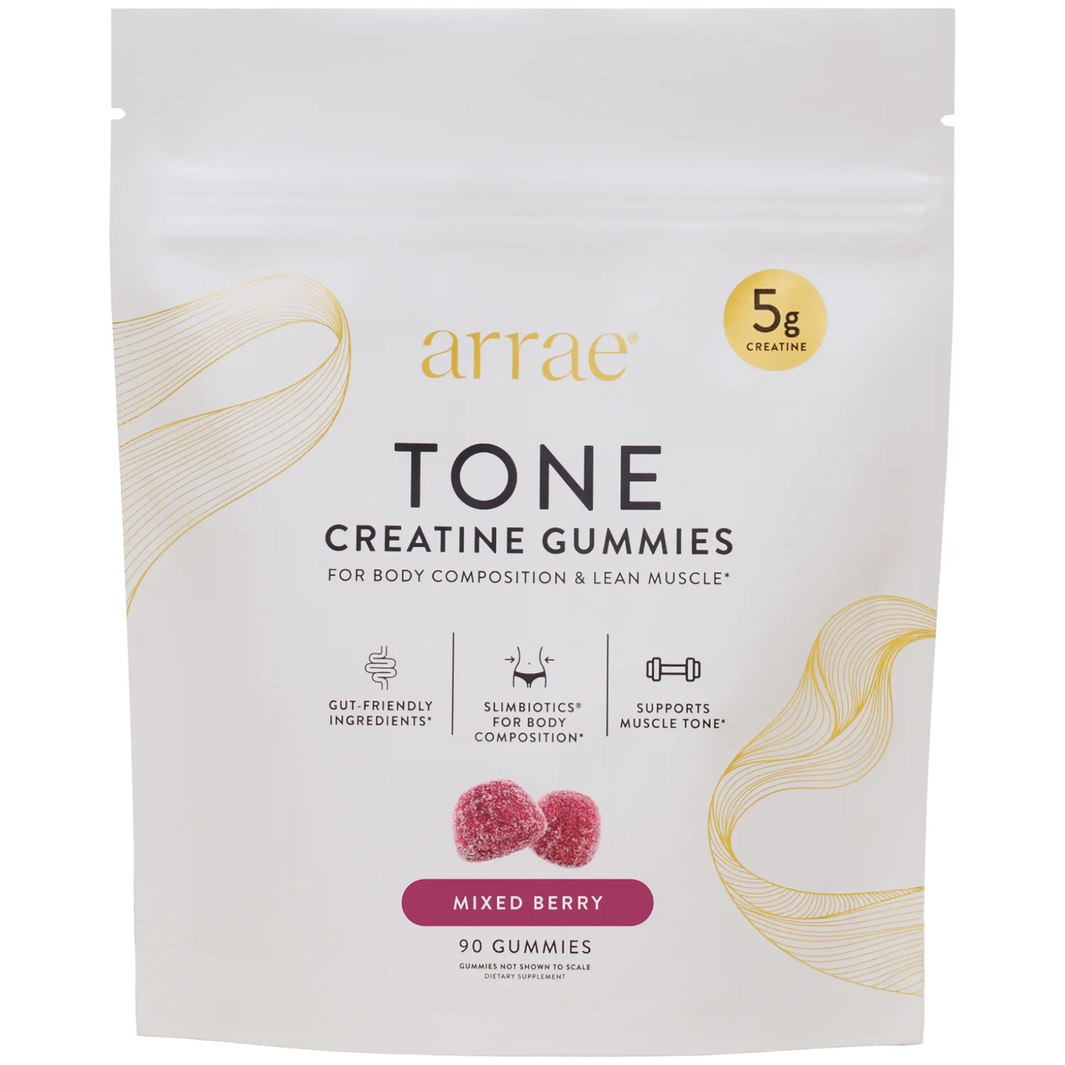 Tone Creatine Body Composition Gummies - Mixed Berry product image
