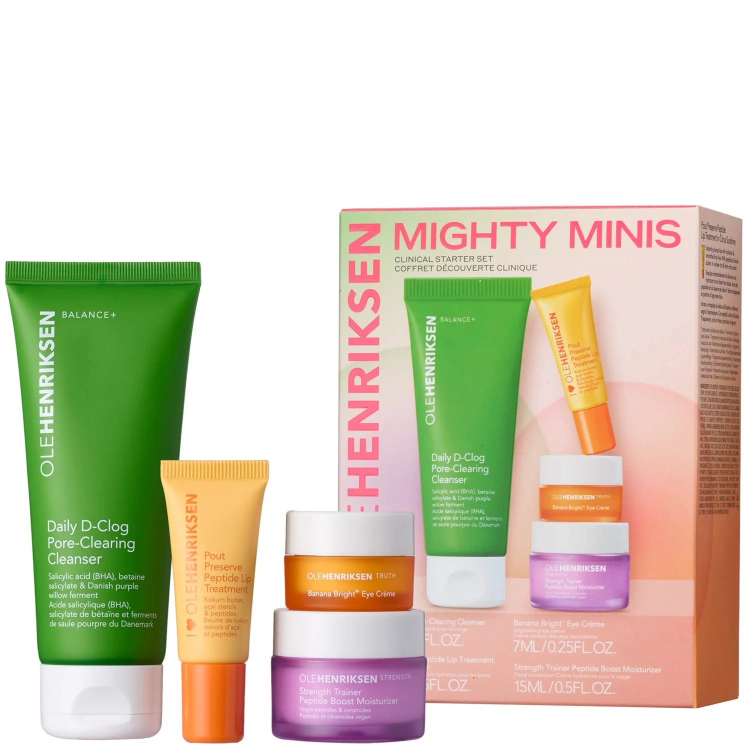 Ole Henriksen Mighty Minis Set (Worth £57.00)