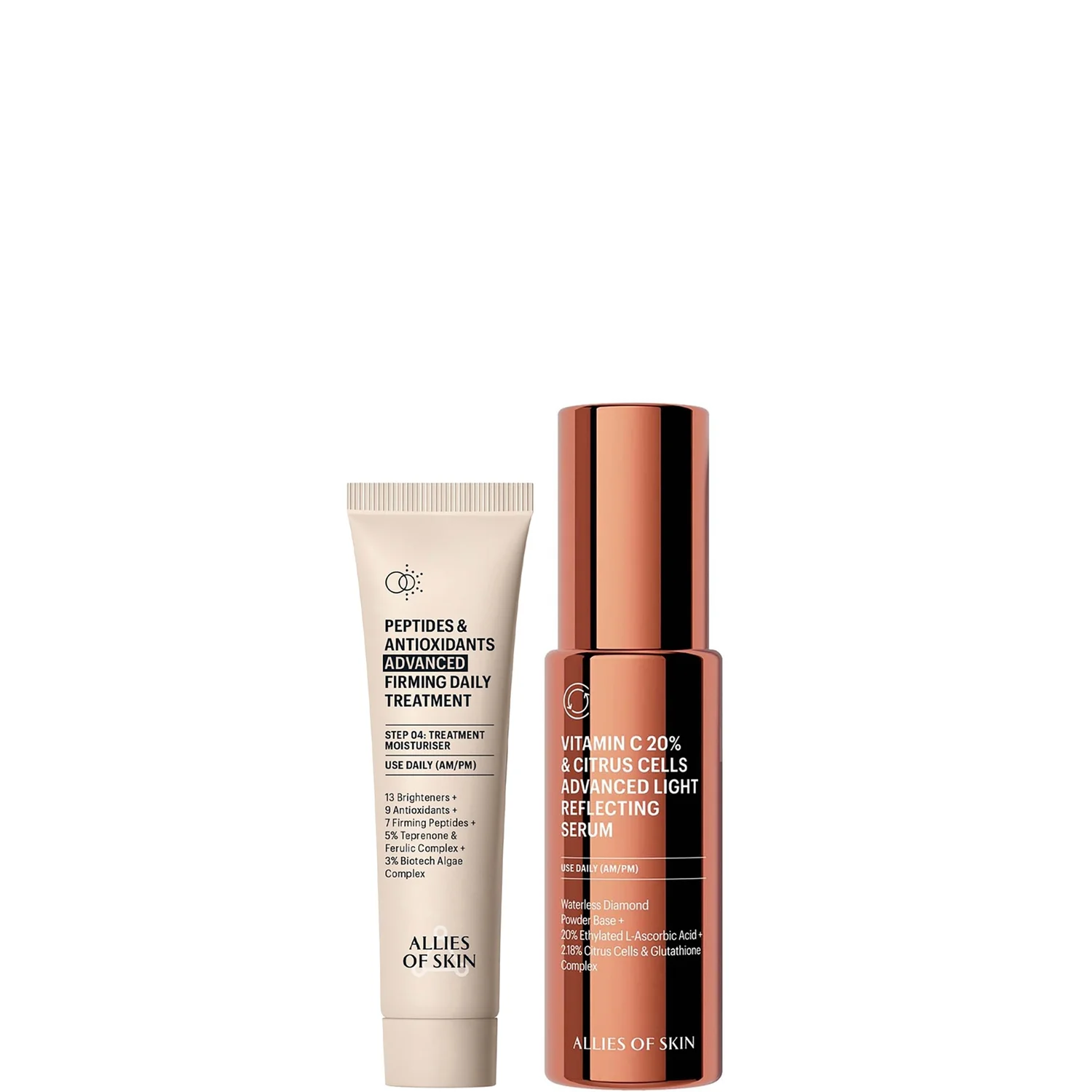 Allies of Skin Azelaic Acid 30ml + Advanced Firming Daily Treatment 20ml Duo | Cult Beauty Allies of Skin Azelaic Acid 30ml + Advanced Firming Daily Treatment 20ml Duo | Cult Beauty