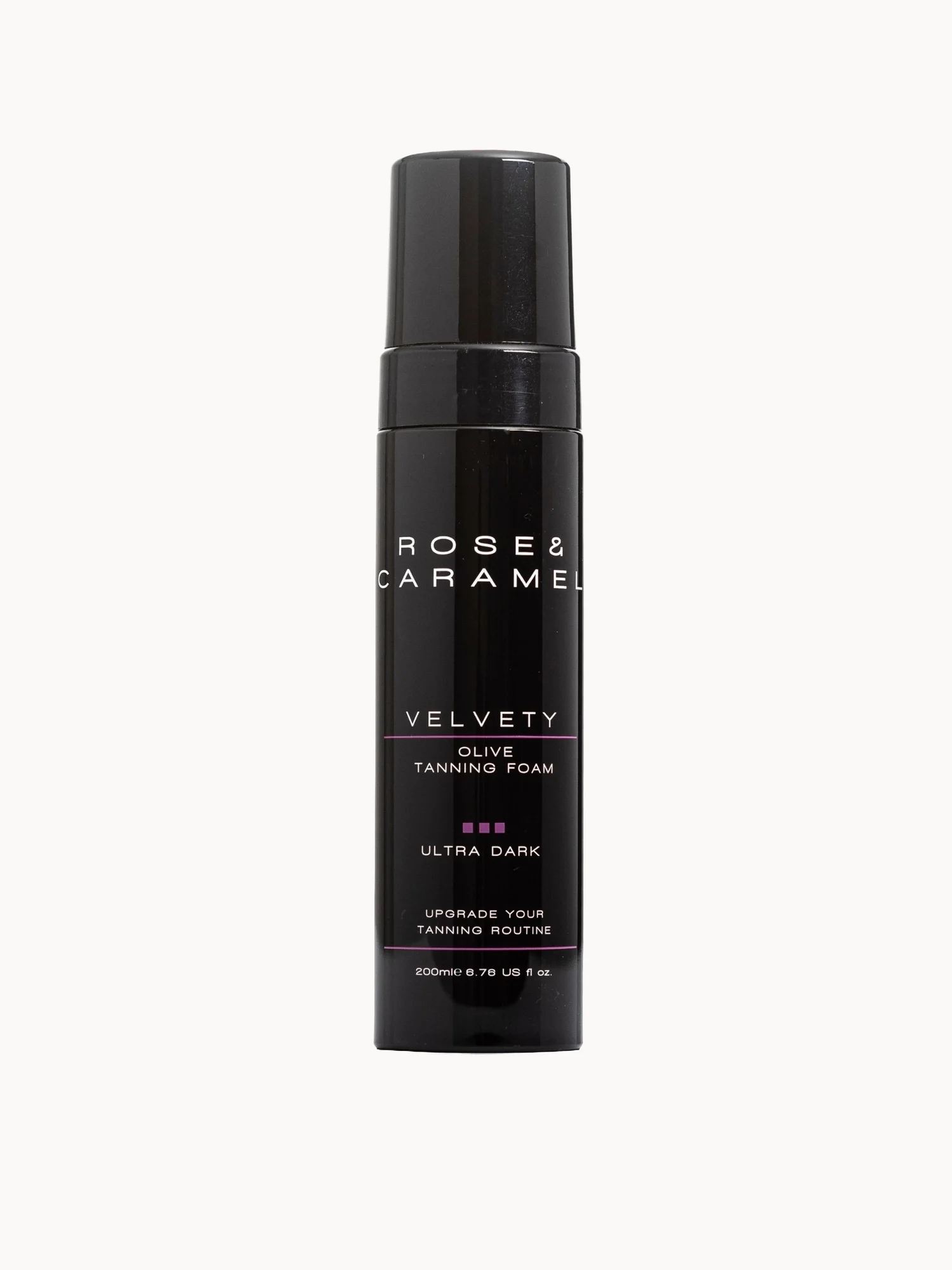 Rose & Caramel Velvety Olive Ultra Dark Tanning Foam 200ml