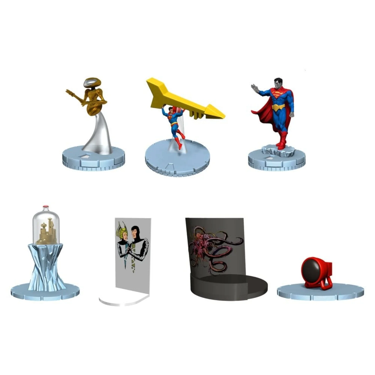 DC Comics Wizkids HeroClix Iconix Mini Figures Fortress of Solitude Vol 1 13 cm