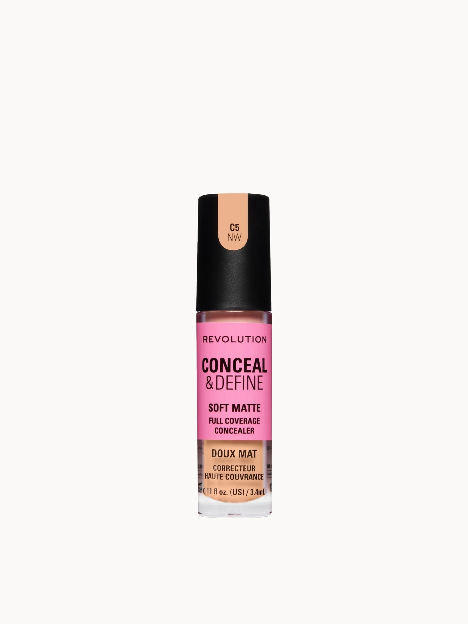 Revolution Conceal and Define Full Coverage Concealer (Various Shades)
