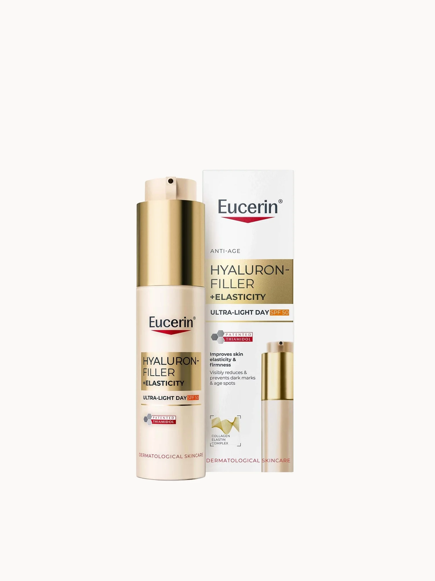 Eucerin Hyaluron-Filler+Elasticity Ultra-Light Day Care SPF50 50ml