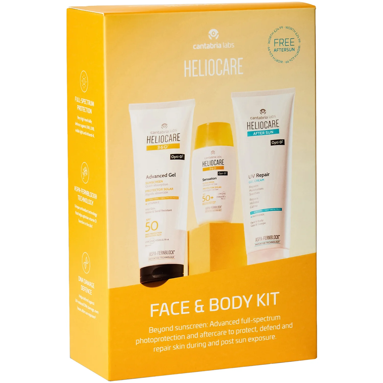 Heliocare Face and Body Kit