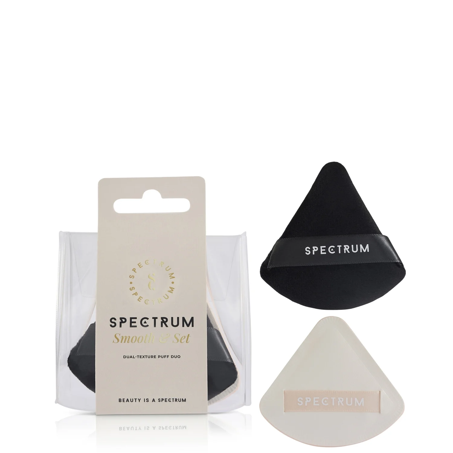 Spectrum Collections Smooth & Set Dual-Texture Puff Duo